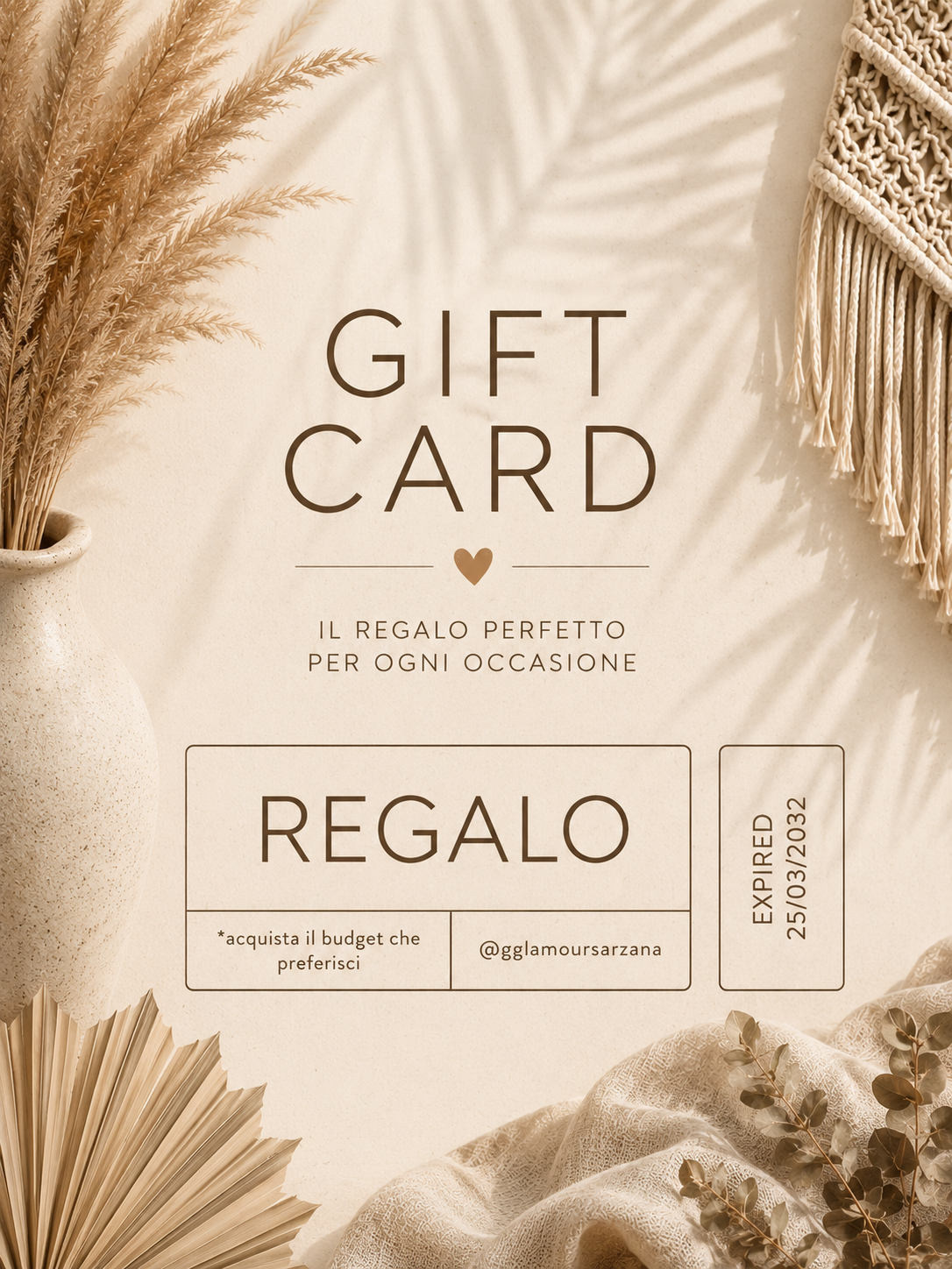 E-Carta regalo