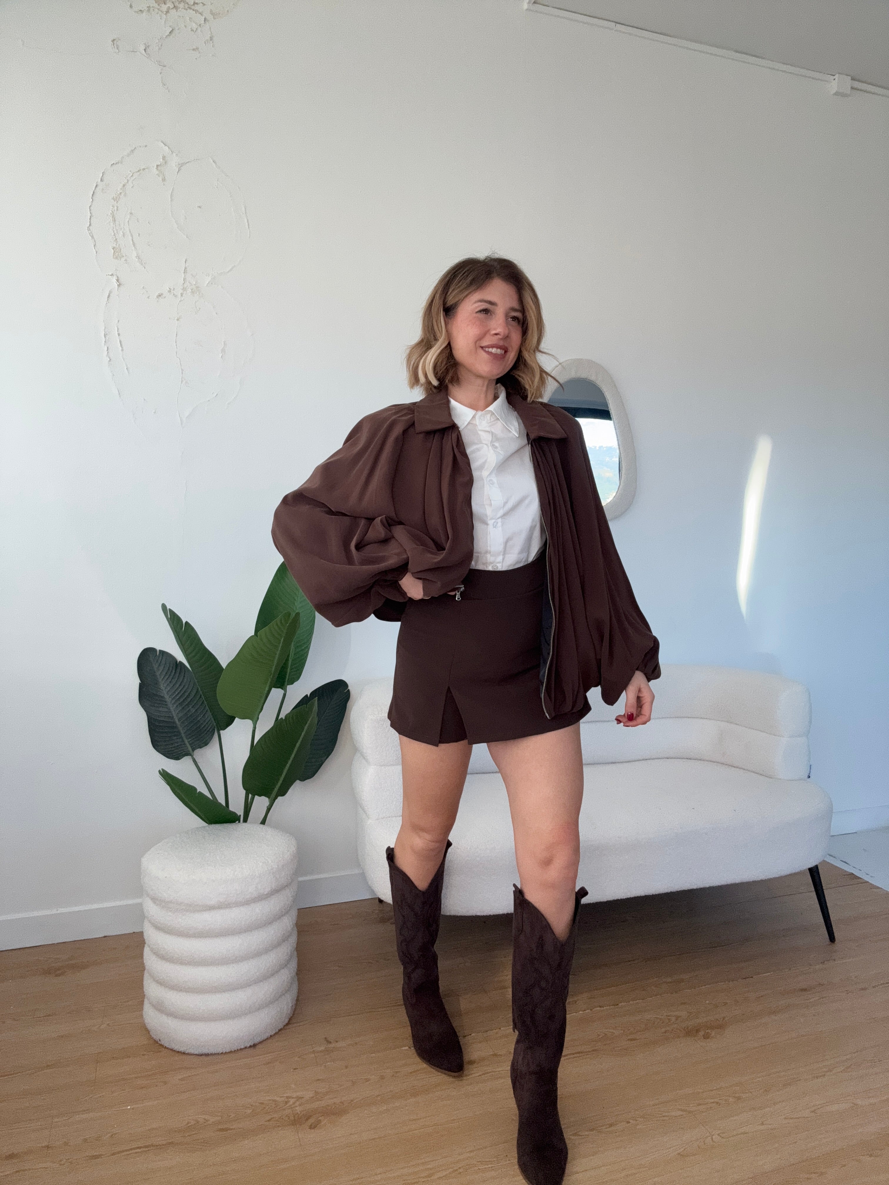 Giacca manica a pipistrello