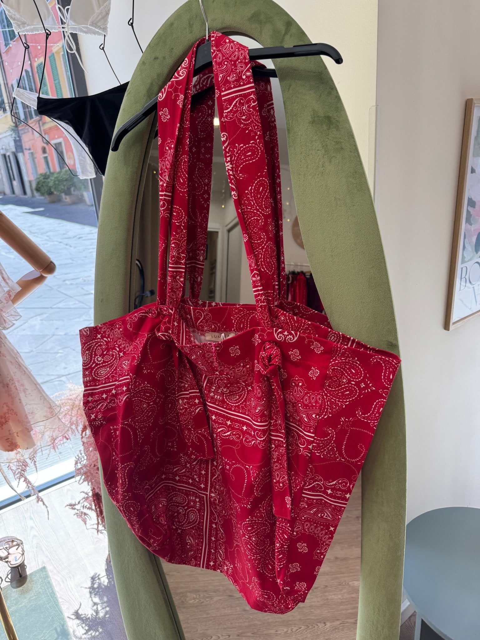 Maxi bag stampa bandana by Lumina - G.Glamour