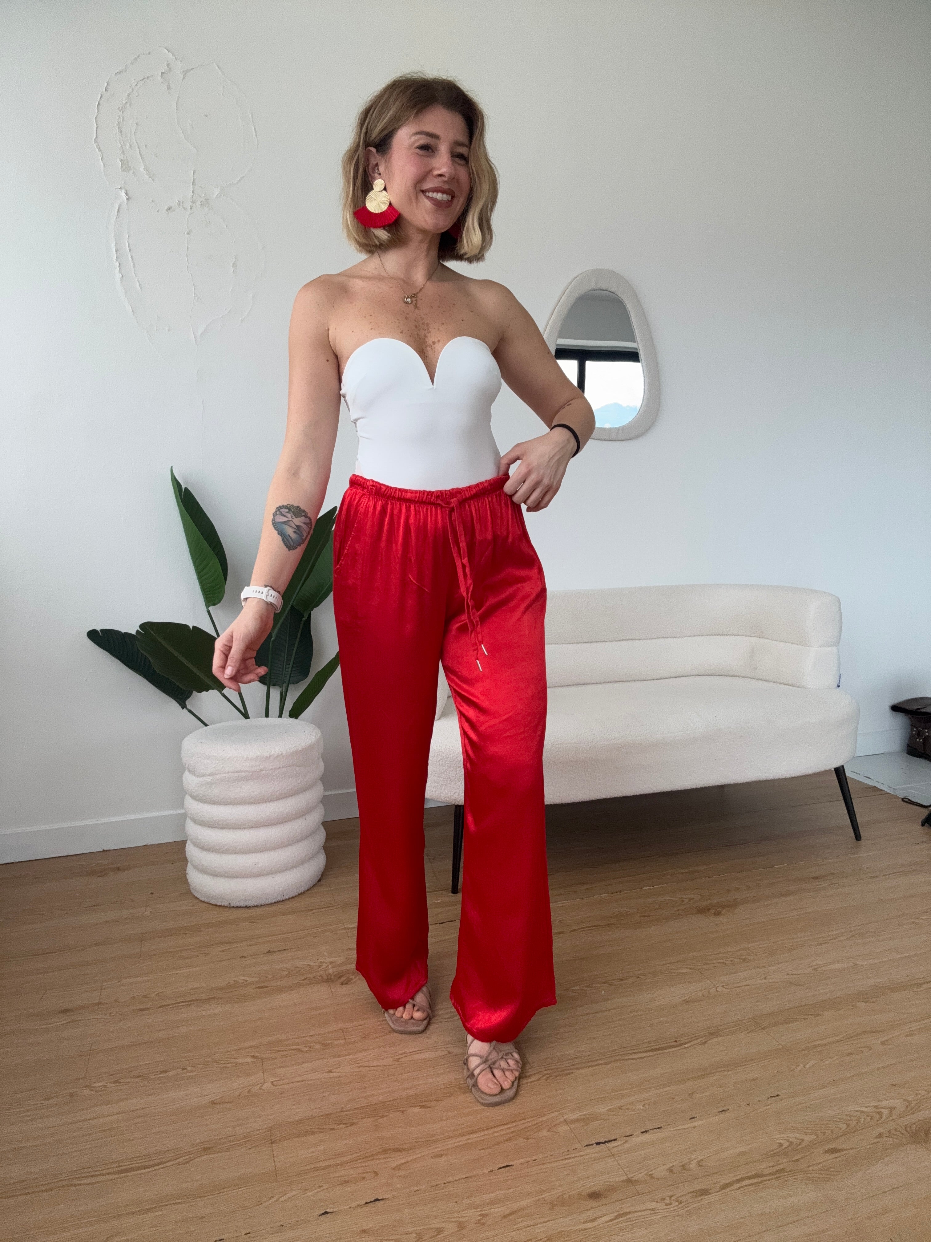 Pantalaccio effetto seta