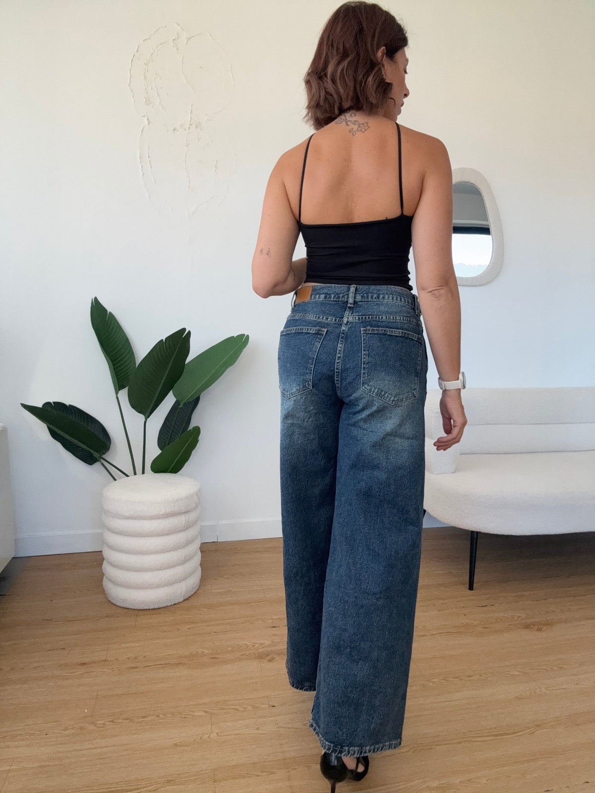 Jeans double doppio bottone