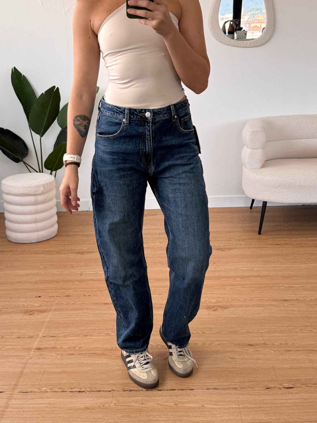 Jeans barrel basic