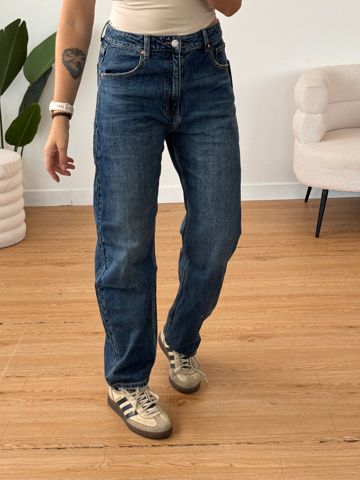 Jeans barrel basic