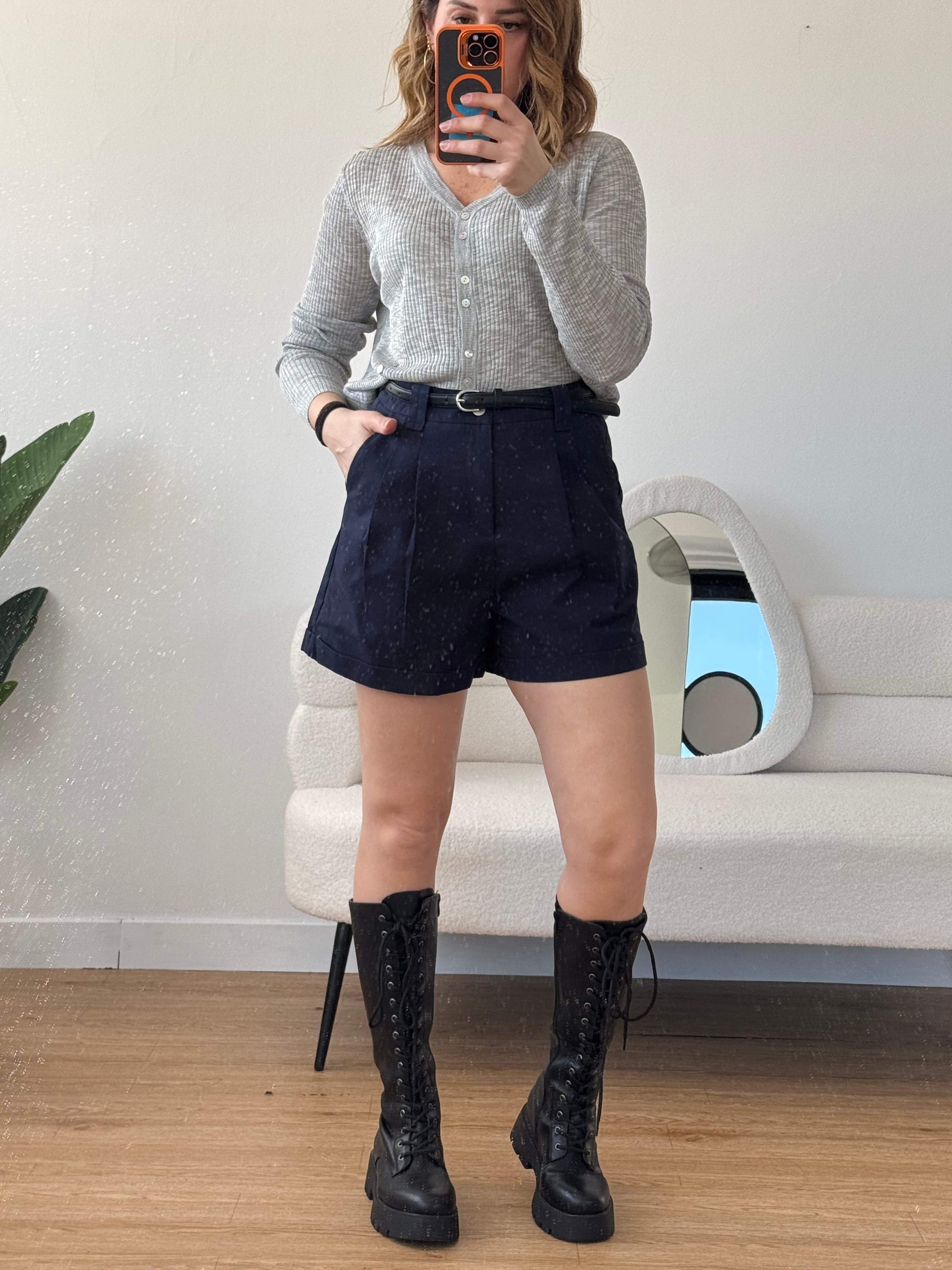 Shorts con cintura
