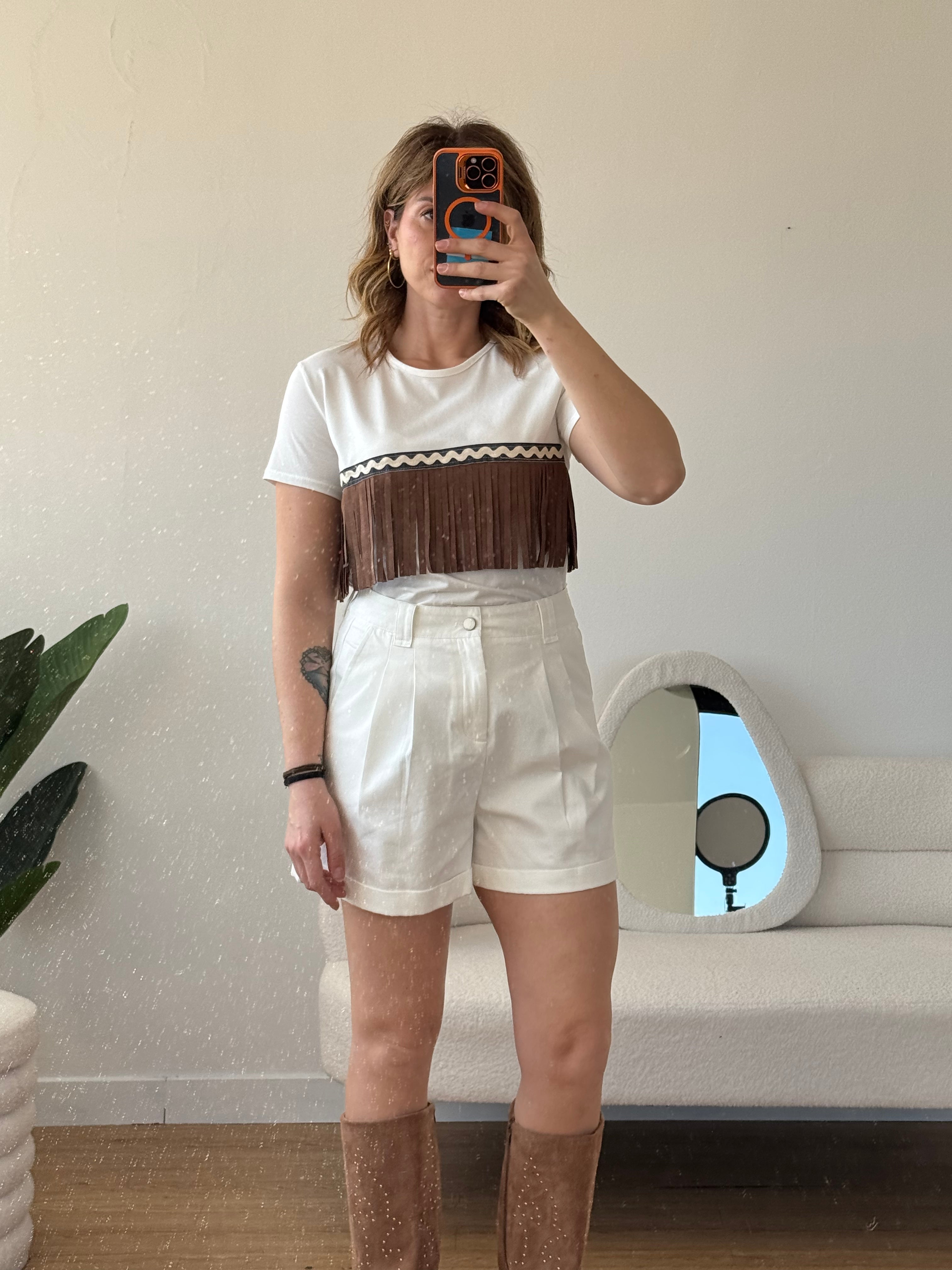 Shorts con cintura