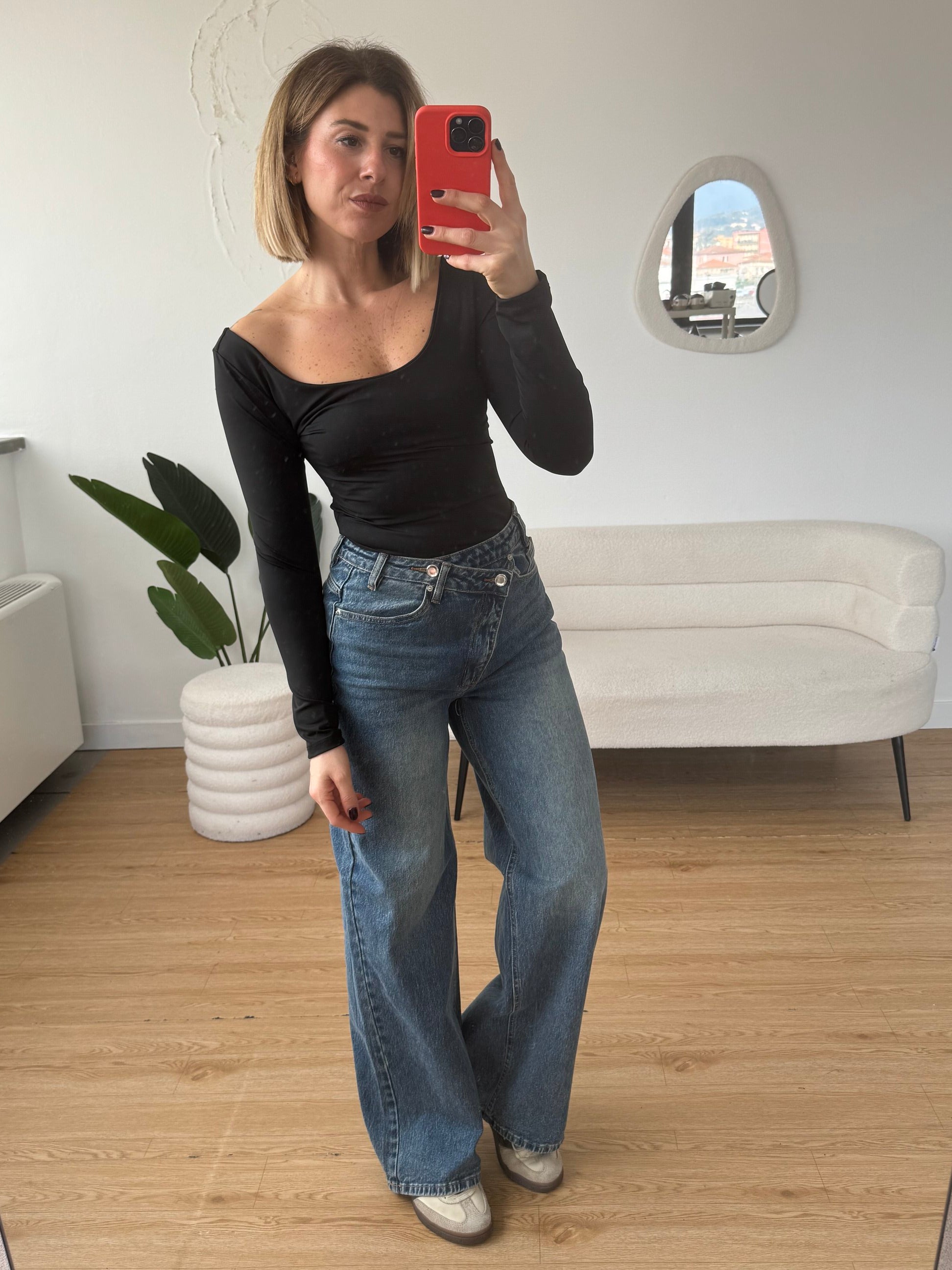 Body basico scollo tondo