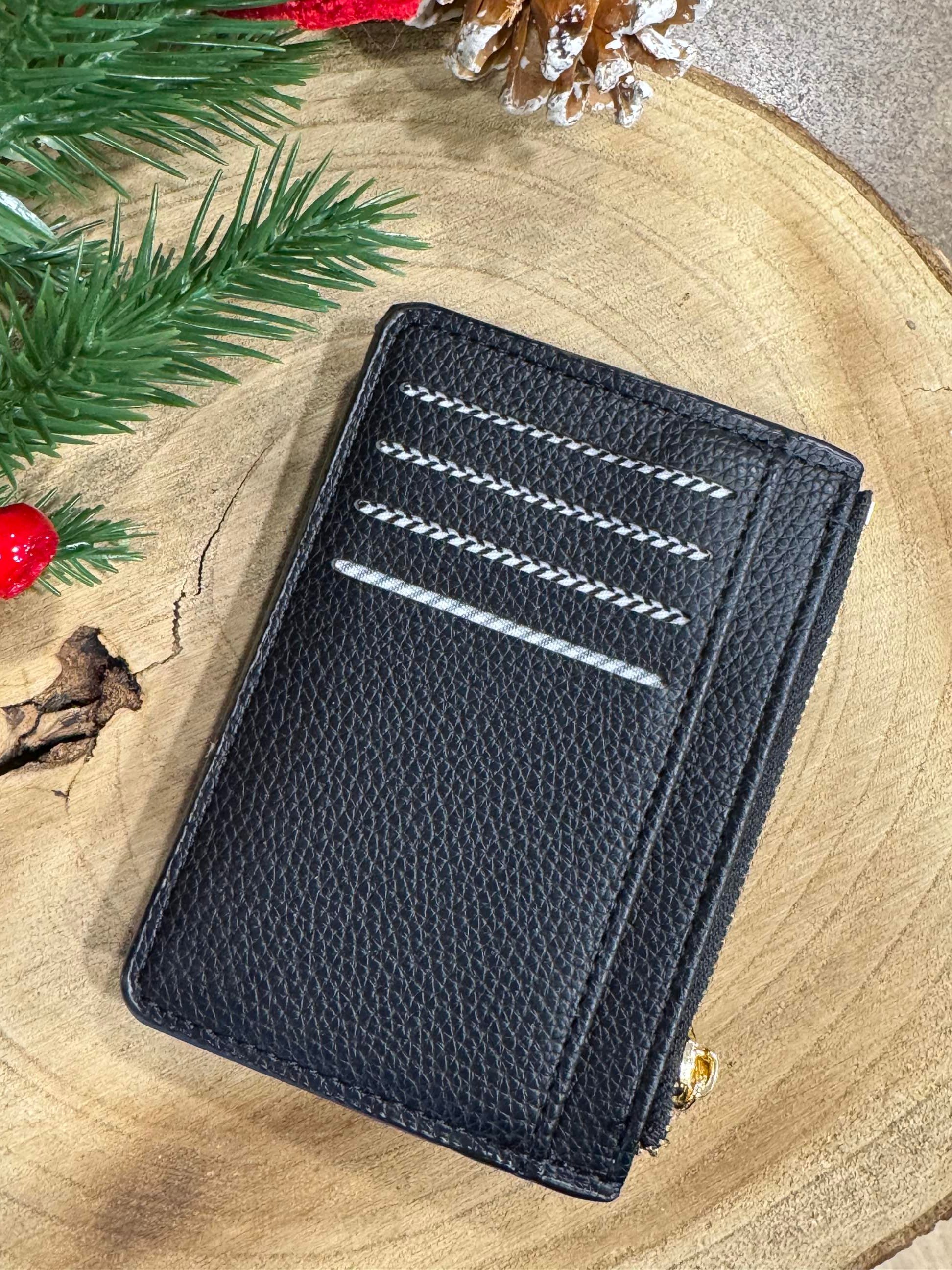 Porta carte in ecopelle