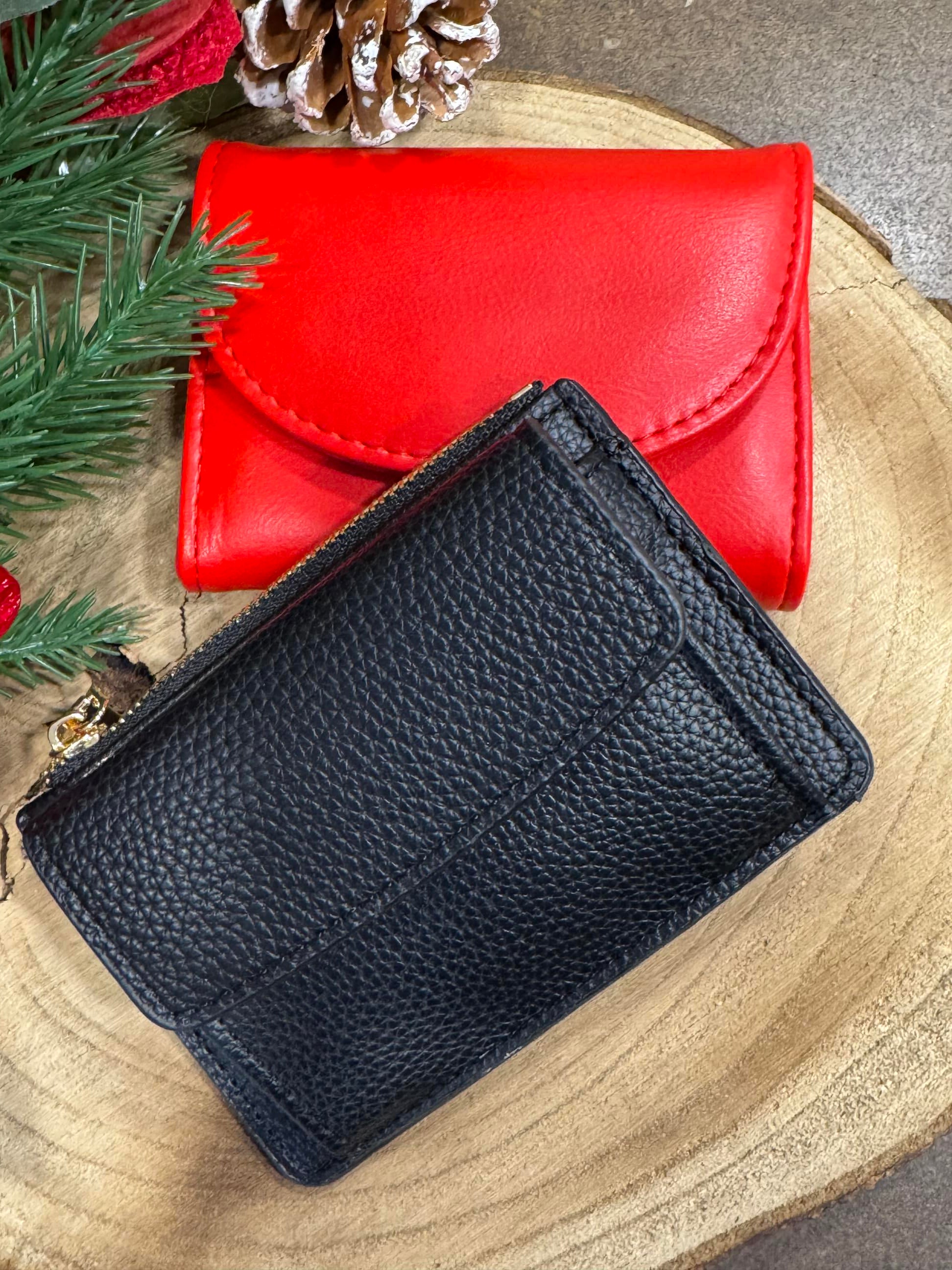 Porta carte in ecopelle