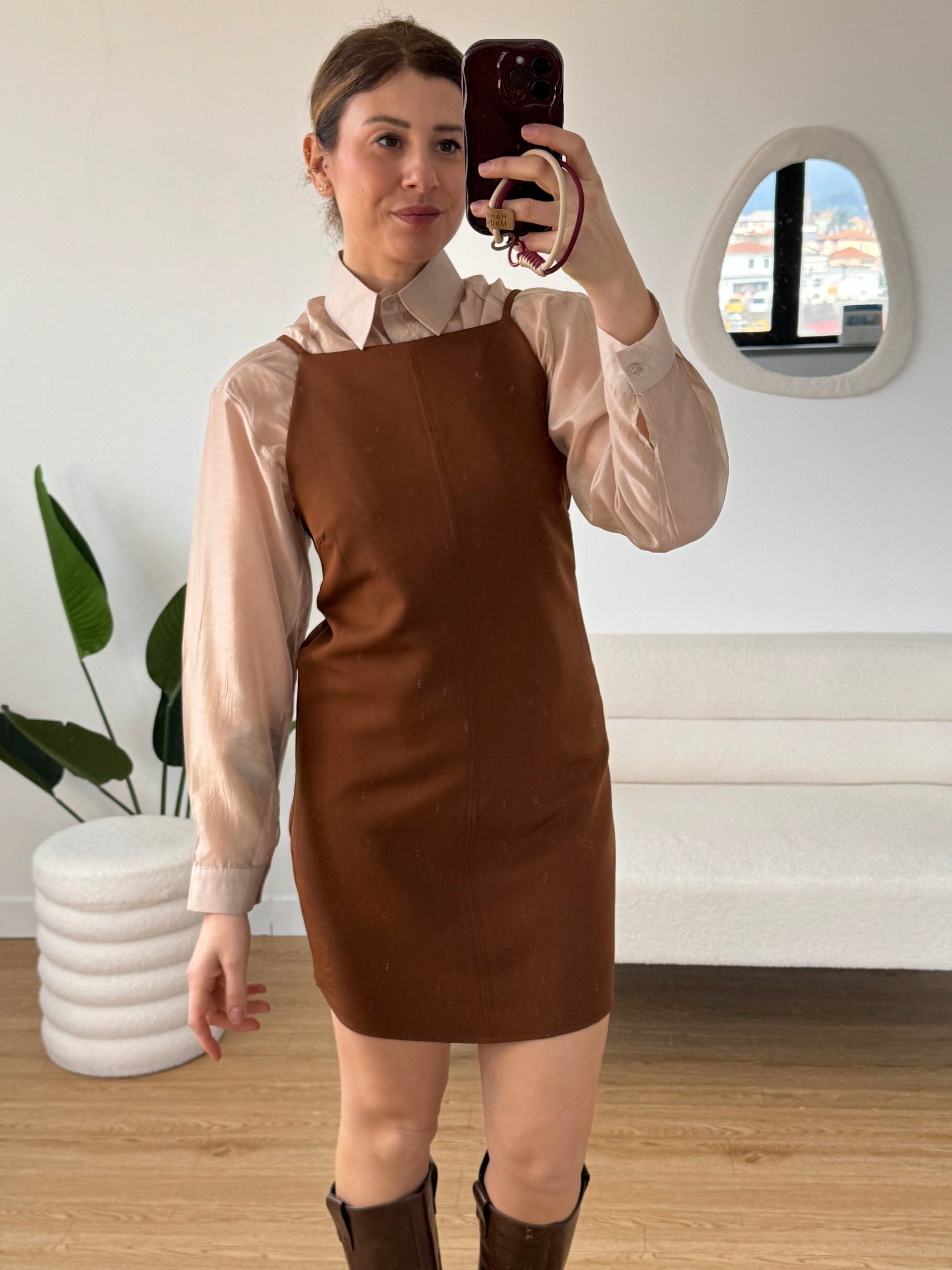 Abito scampanato spallin sottile