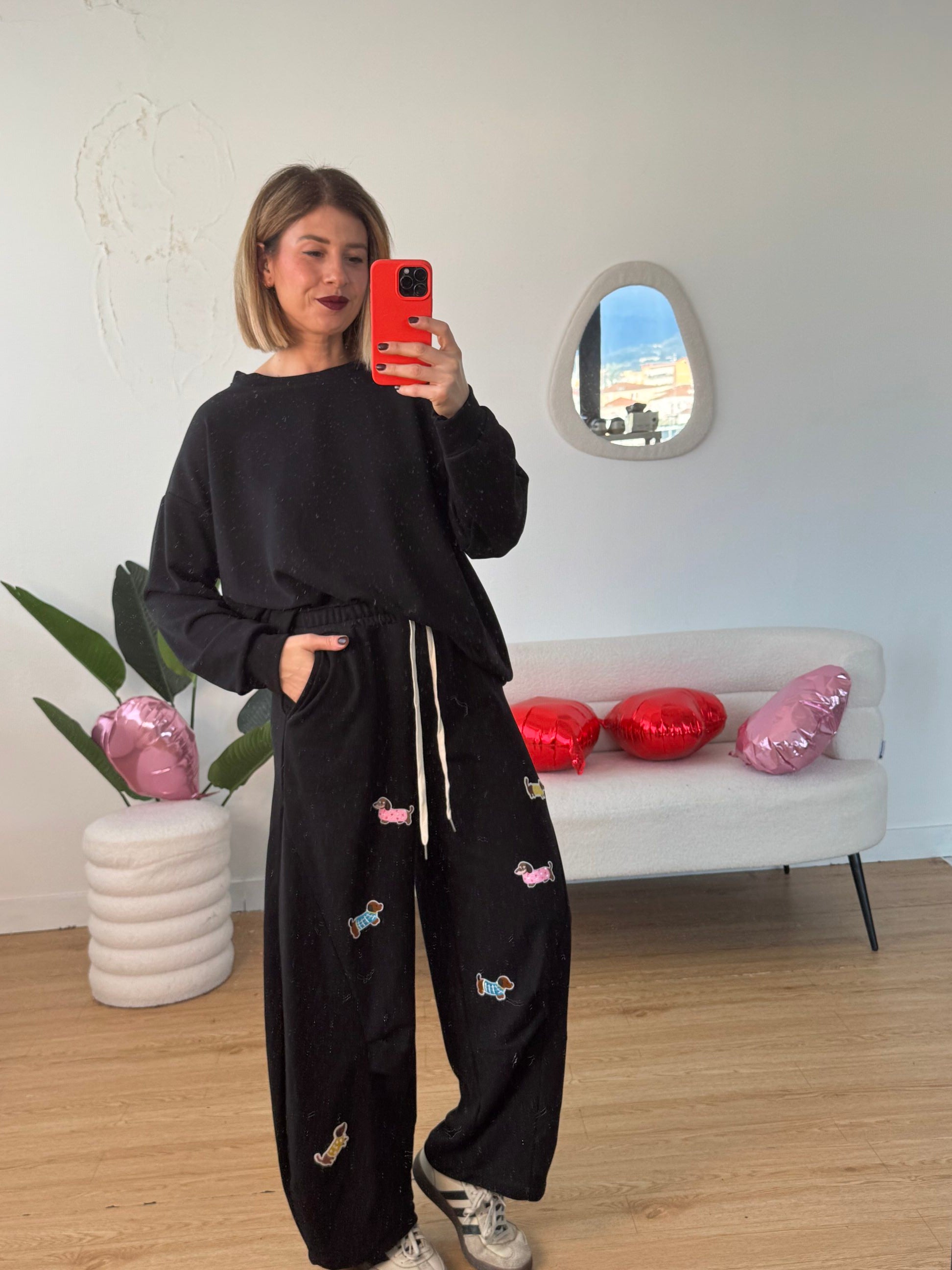 Felpa basic completo bassotto