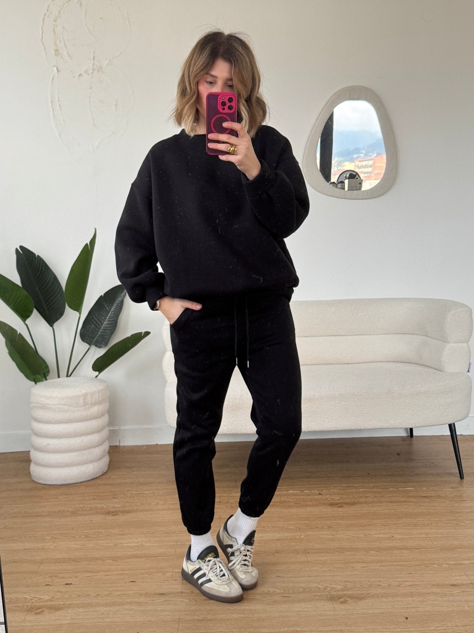 Felpa basic felpata - G.Glamour