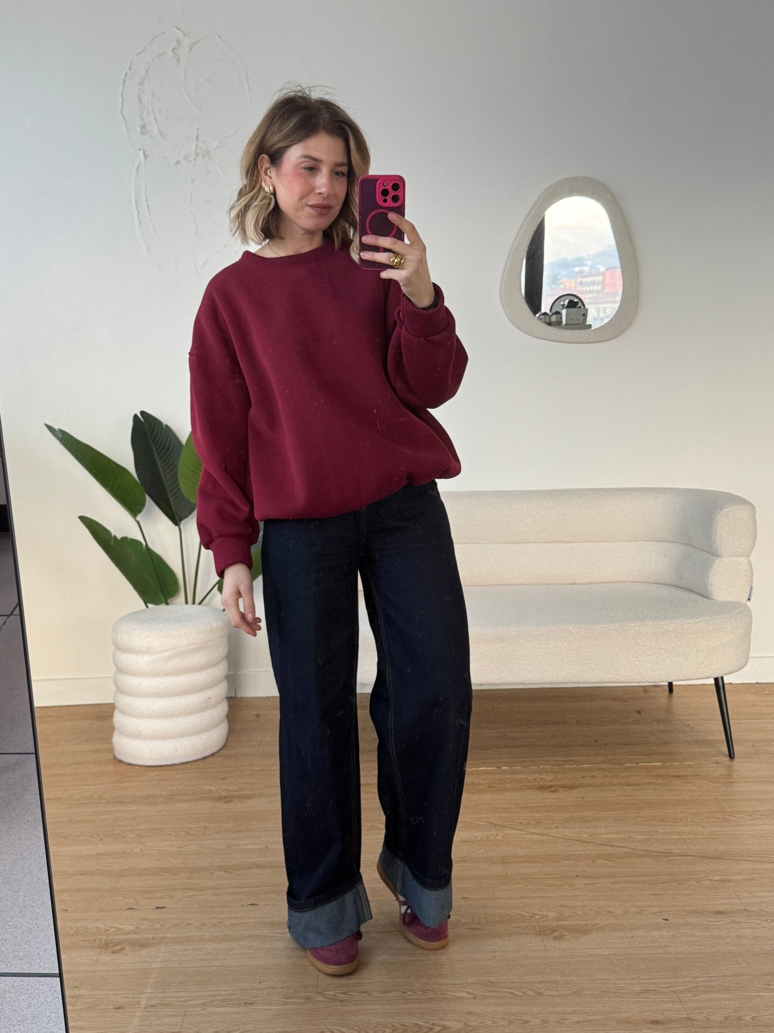 Felpa basic felpata - G.Glamour