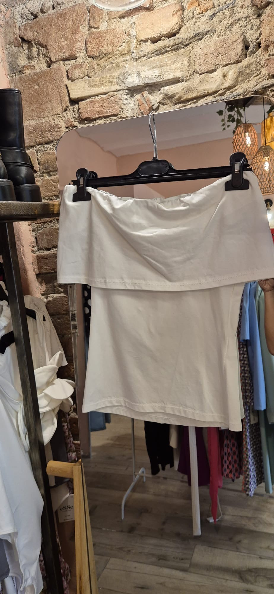 Top kim mezza manica