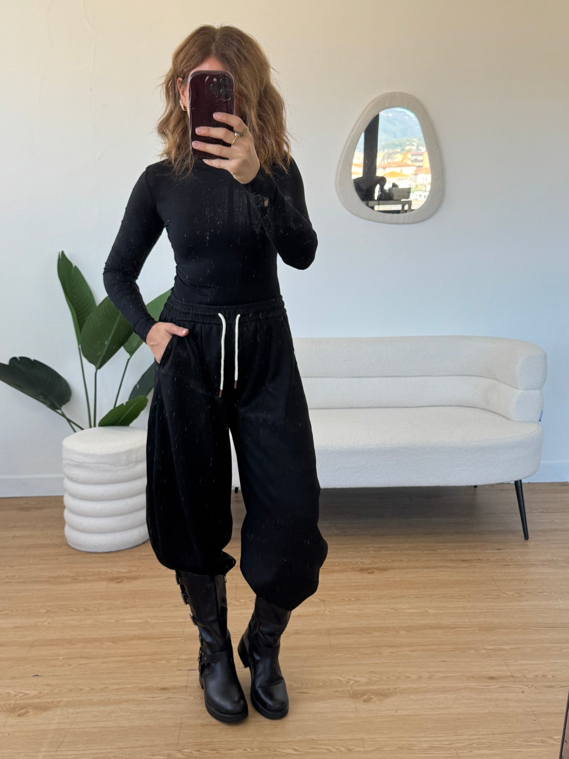 Jogger tuta modello balloon