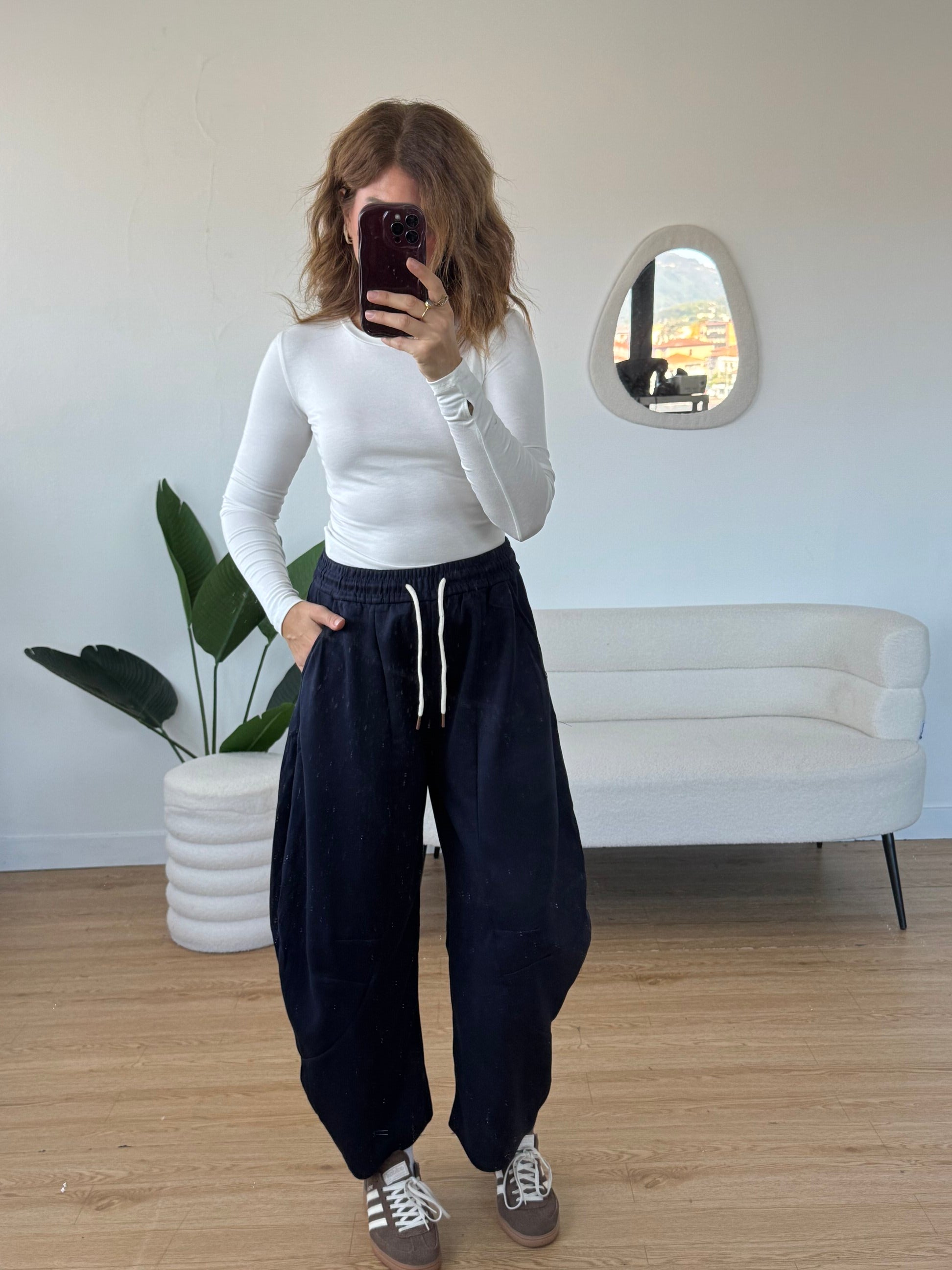 Jogger tuta modello balloon