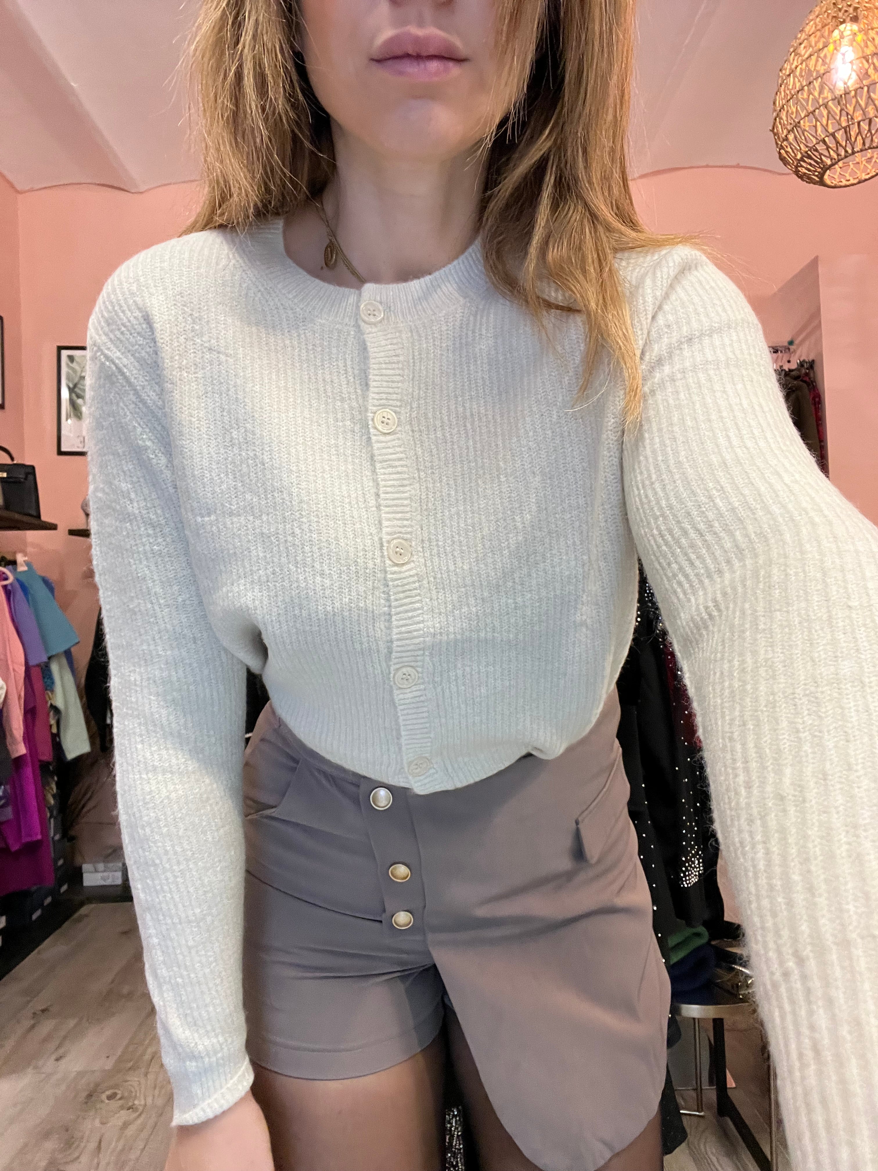 Pantagonna dettaglio bottoni