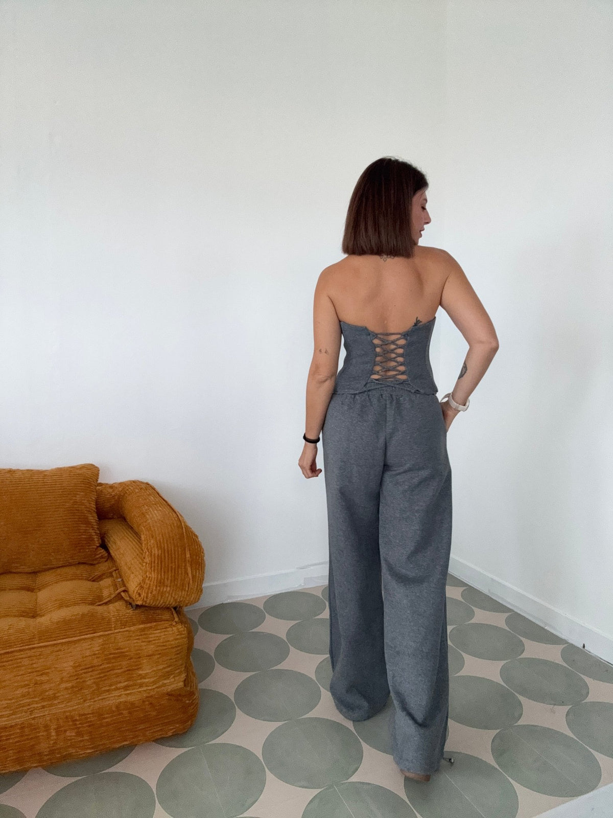 Coordinato in tuta con corpetto - GGlam
