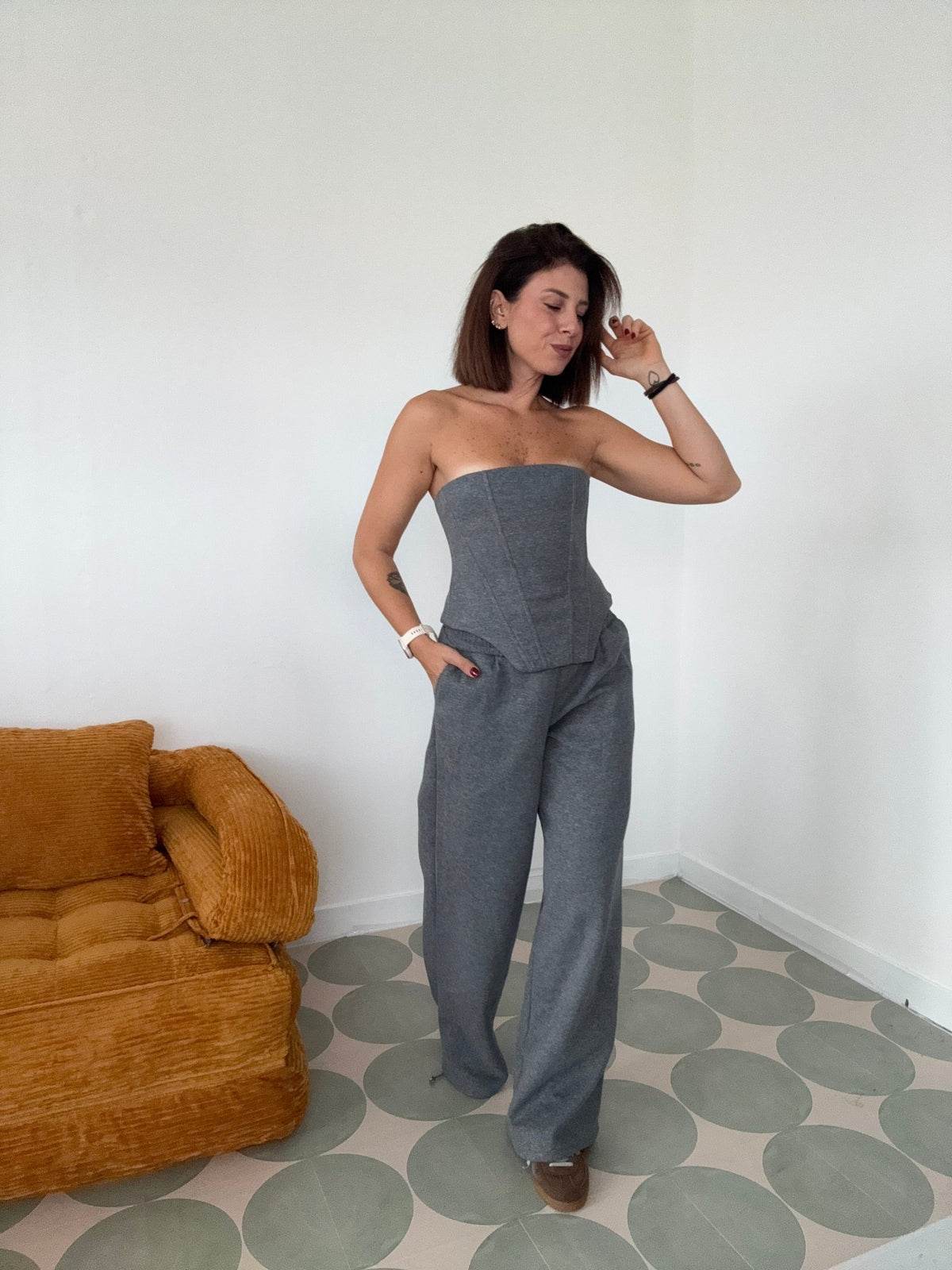 Coordinato in tuta con corpetto - GGlam