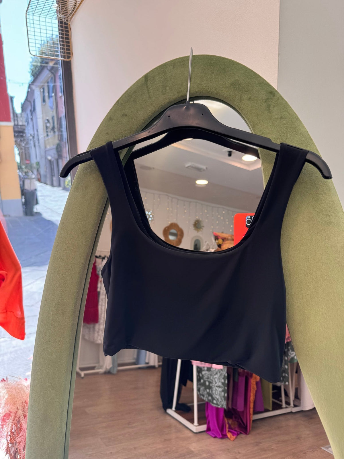 Crop top spallina larga - G.Glamour