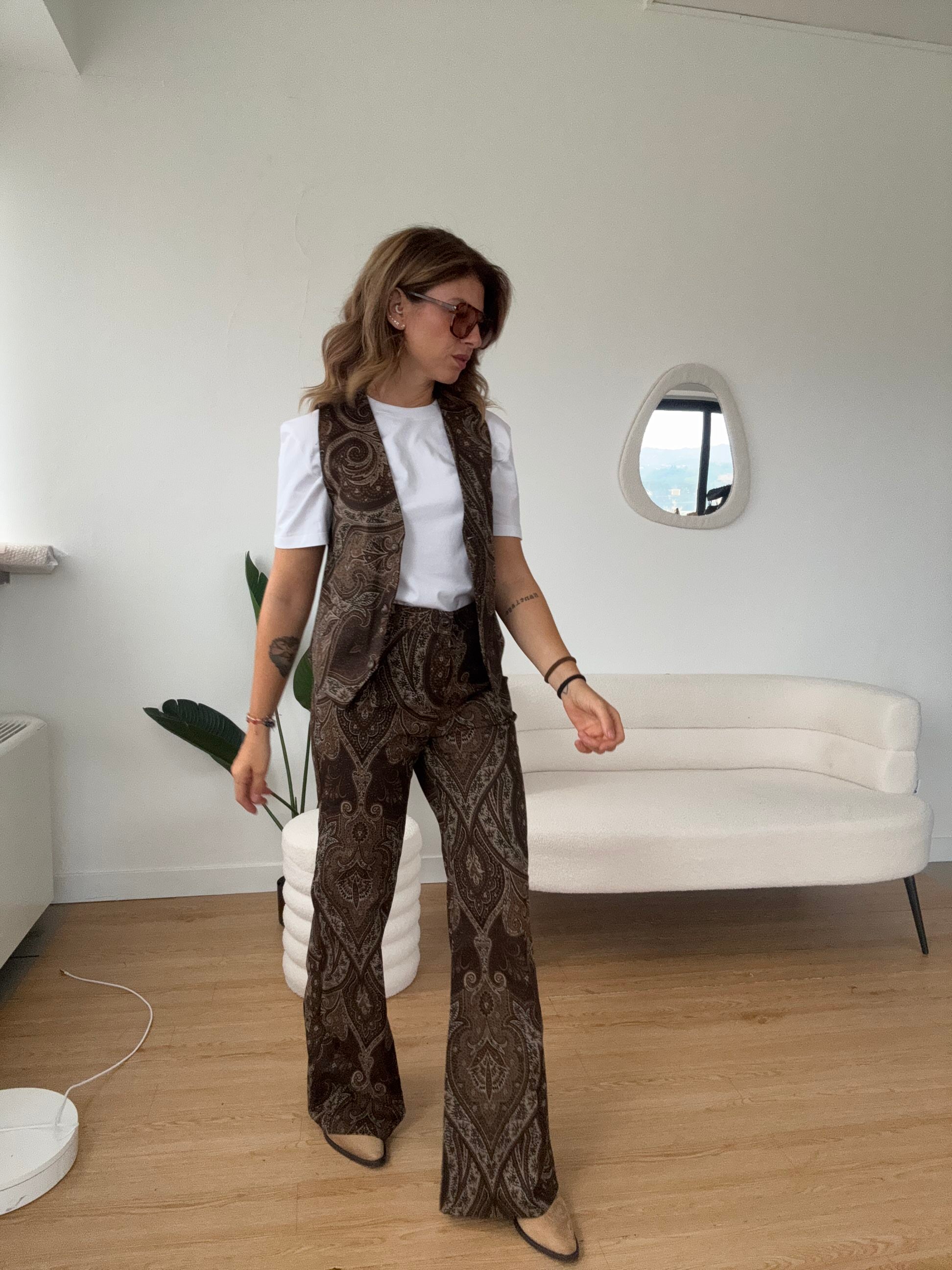 Gilet completo cachemire by Lumina