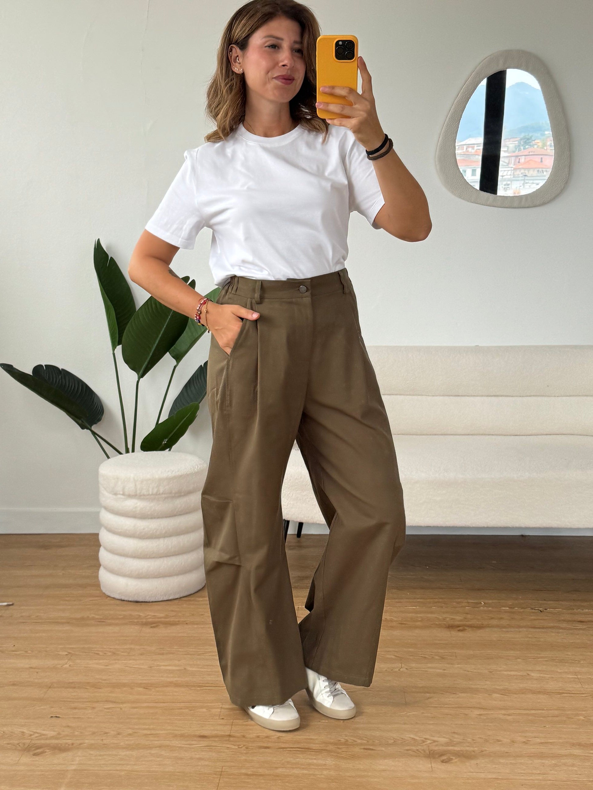 Pantaloni cargo modello ballon by Lumina