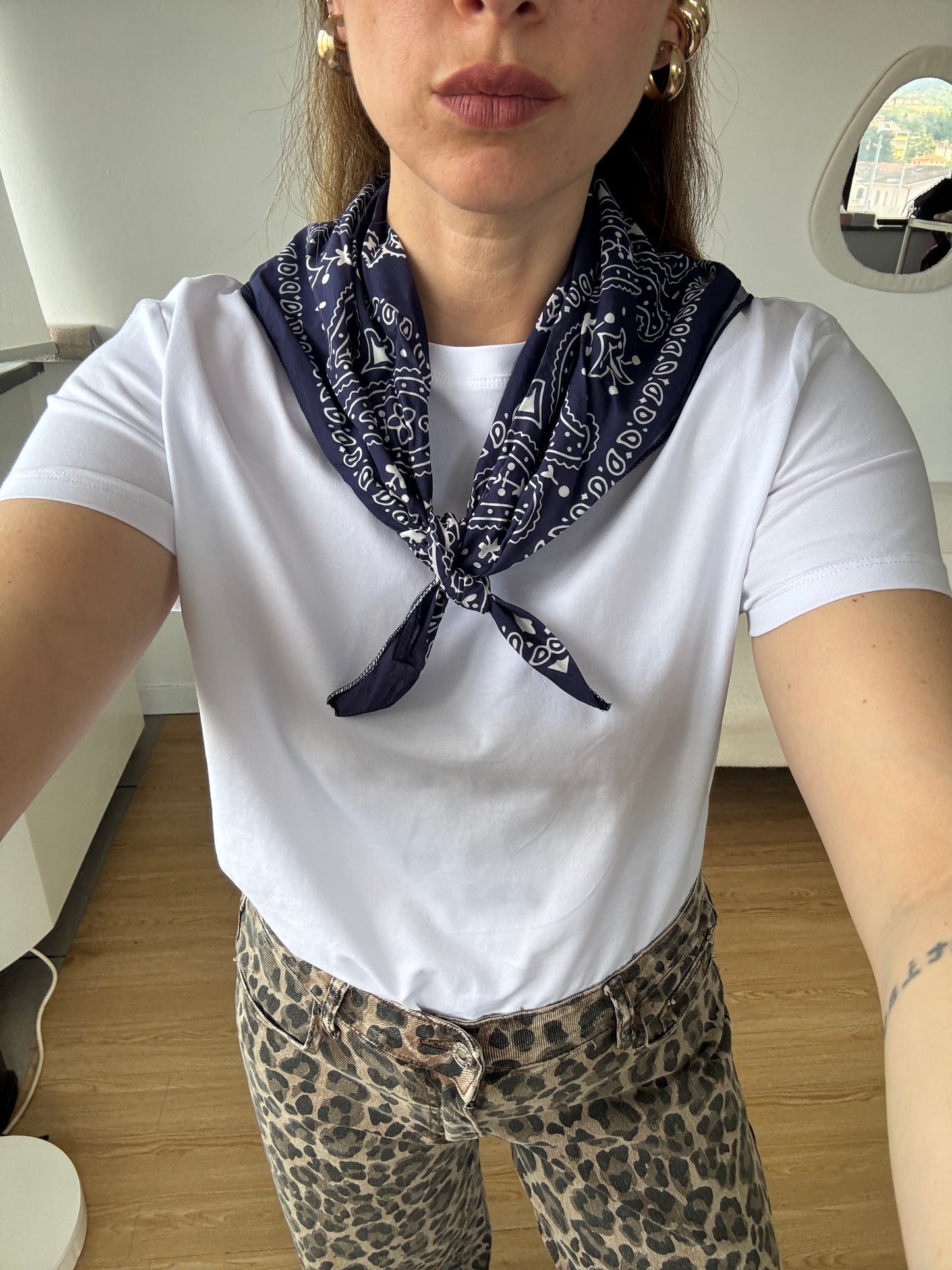 T-shirt bandana