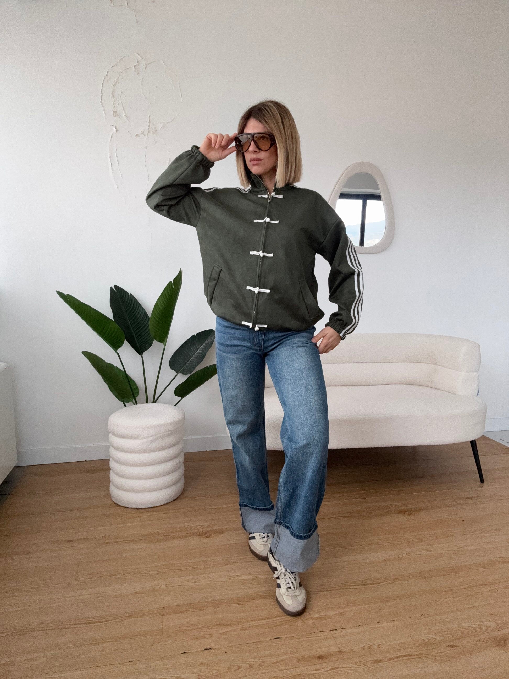 Felpa scamosciata new year