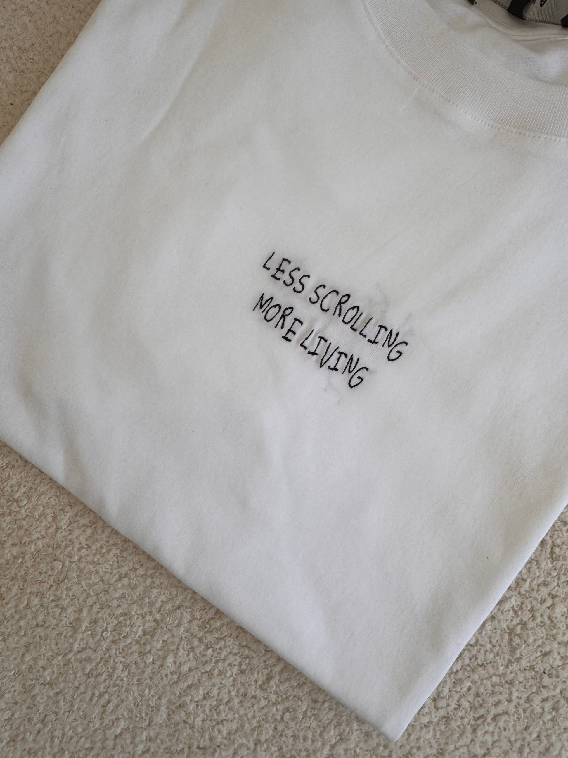 LUMINA-T-shirt "less scrolling"