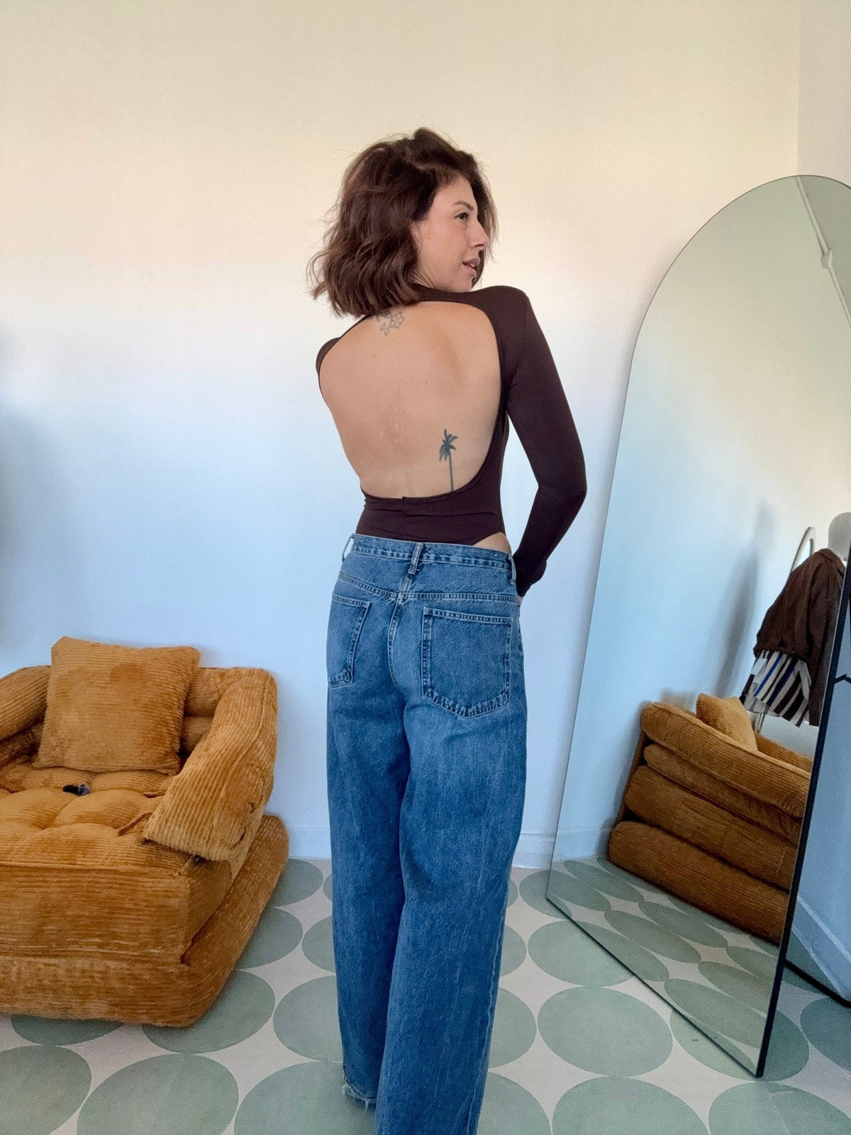 Body scollato sul retro con spalline - GGlam