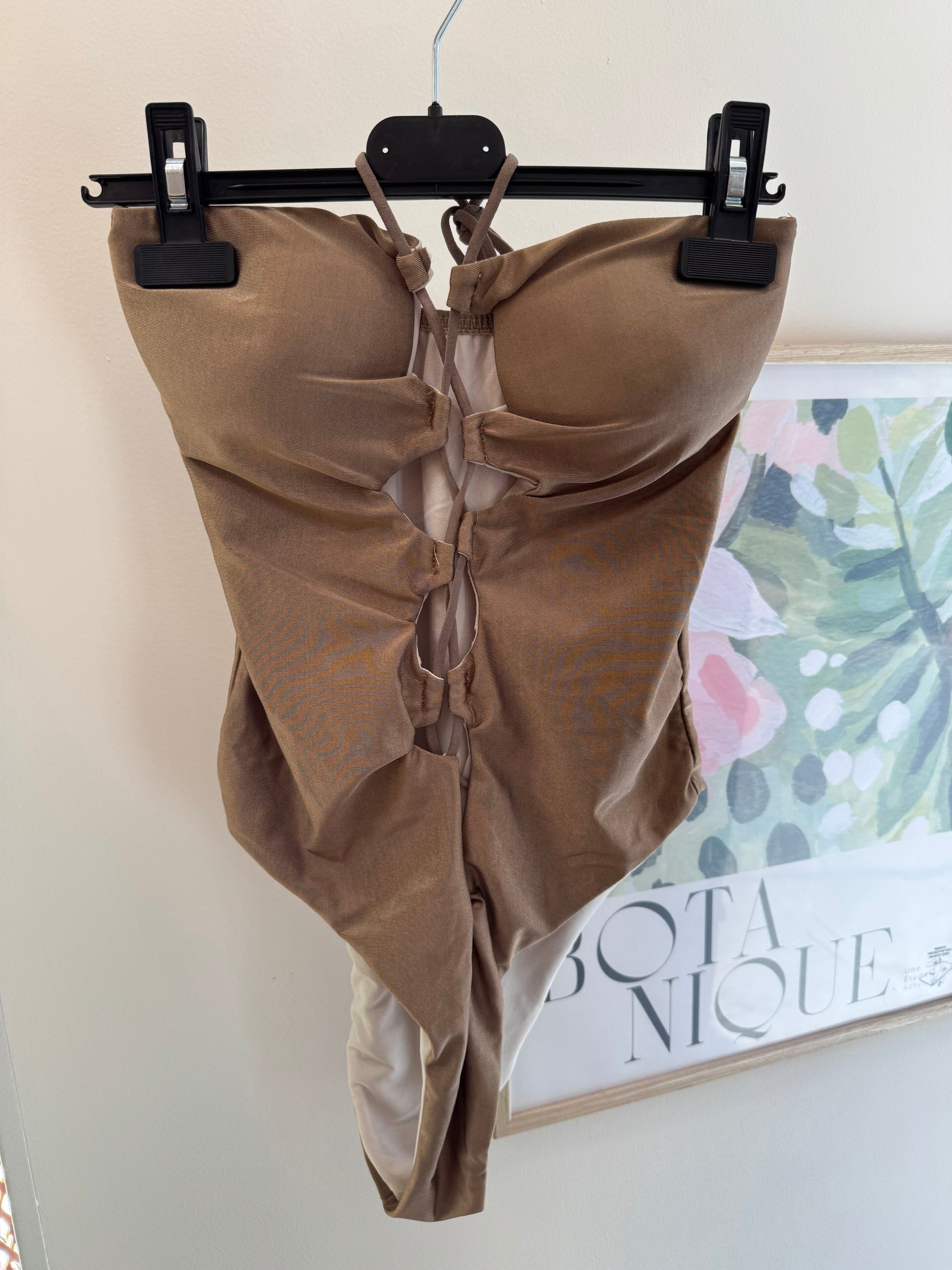 Bikini intero senza spalline
