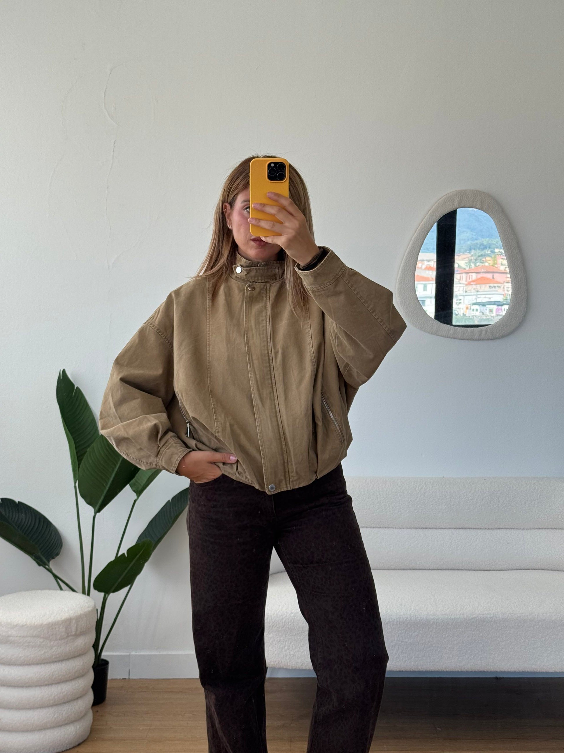 Bomber denim in colors