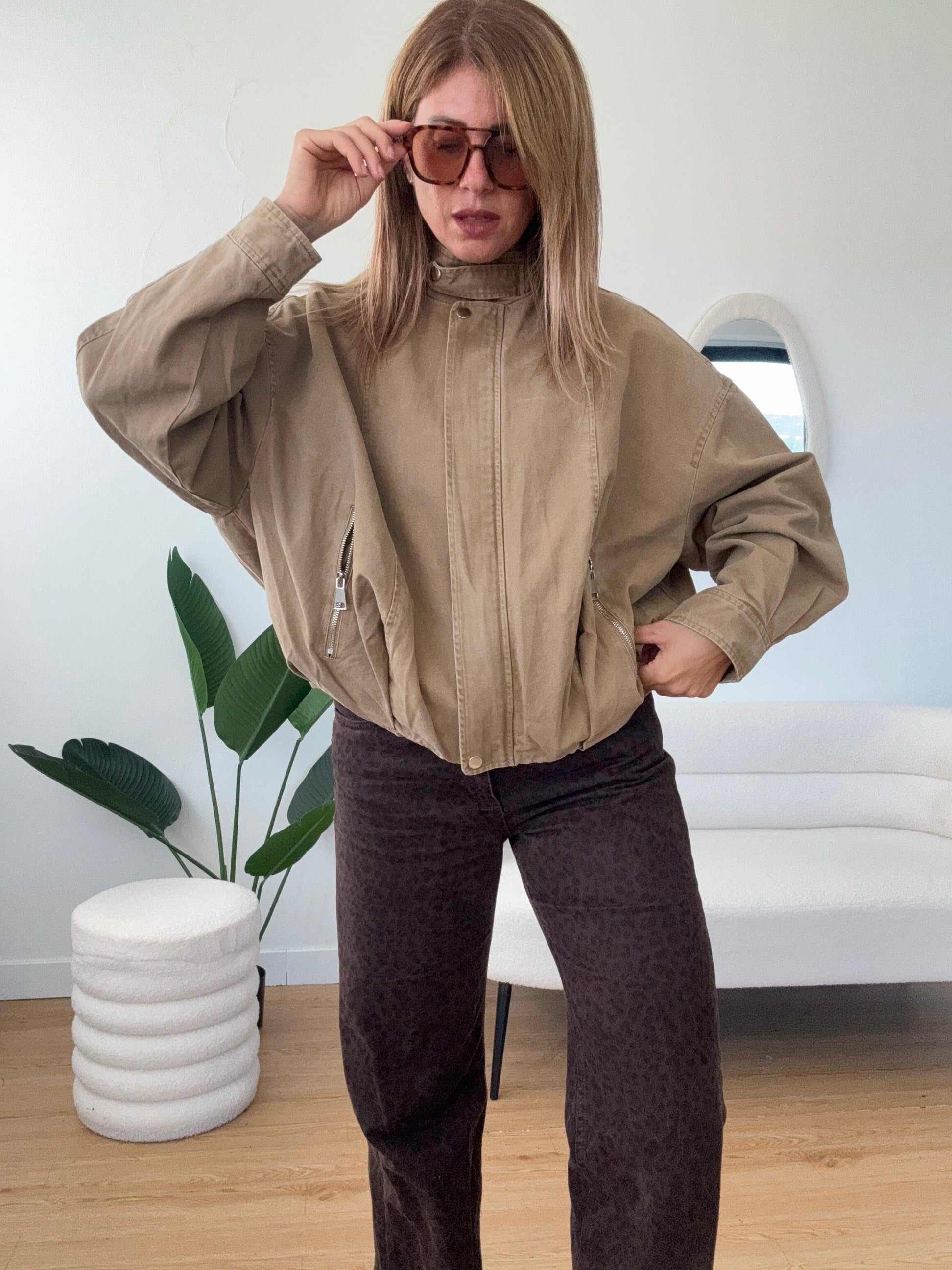 Bomber denim in colors