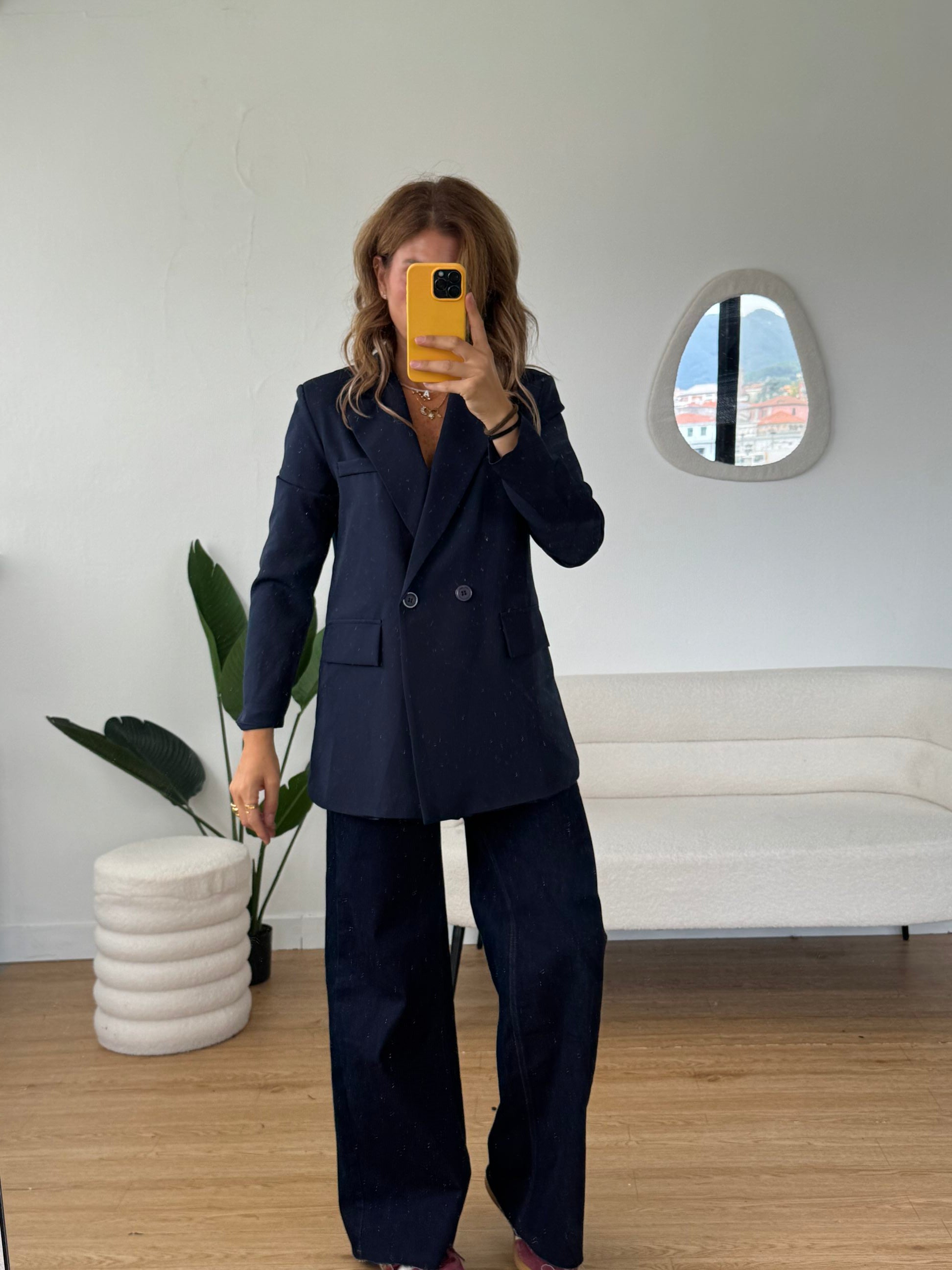 Blazer oversize doppio petto