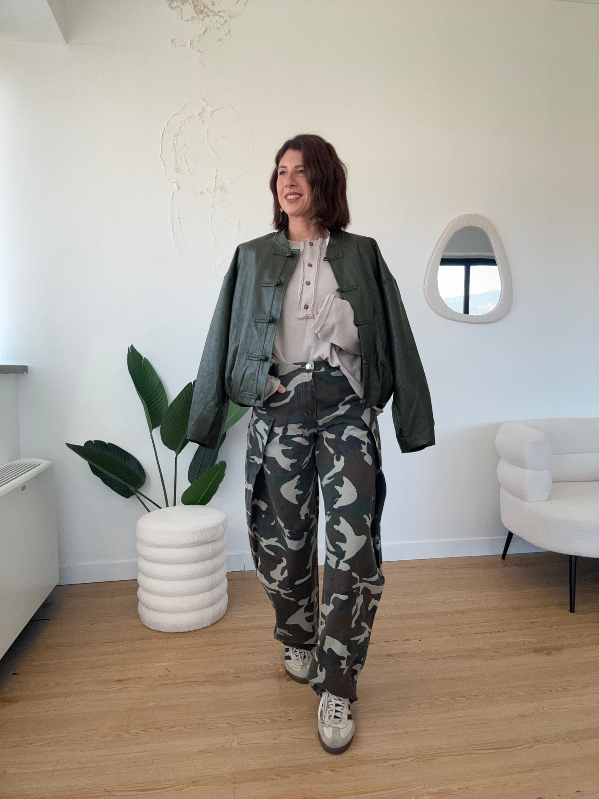 Jeans barrel camouflage