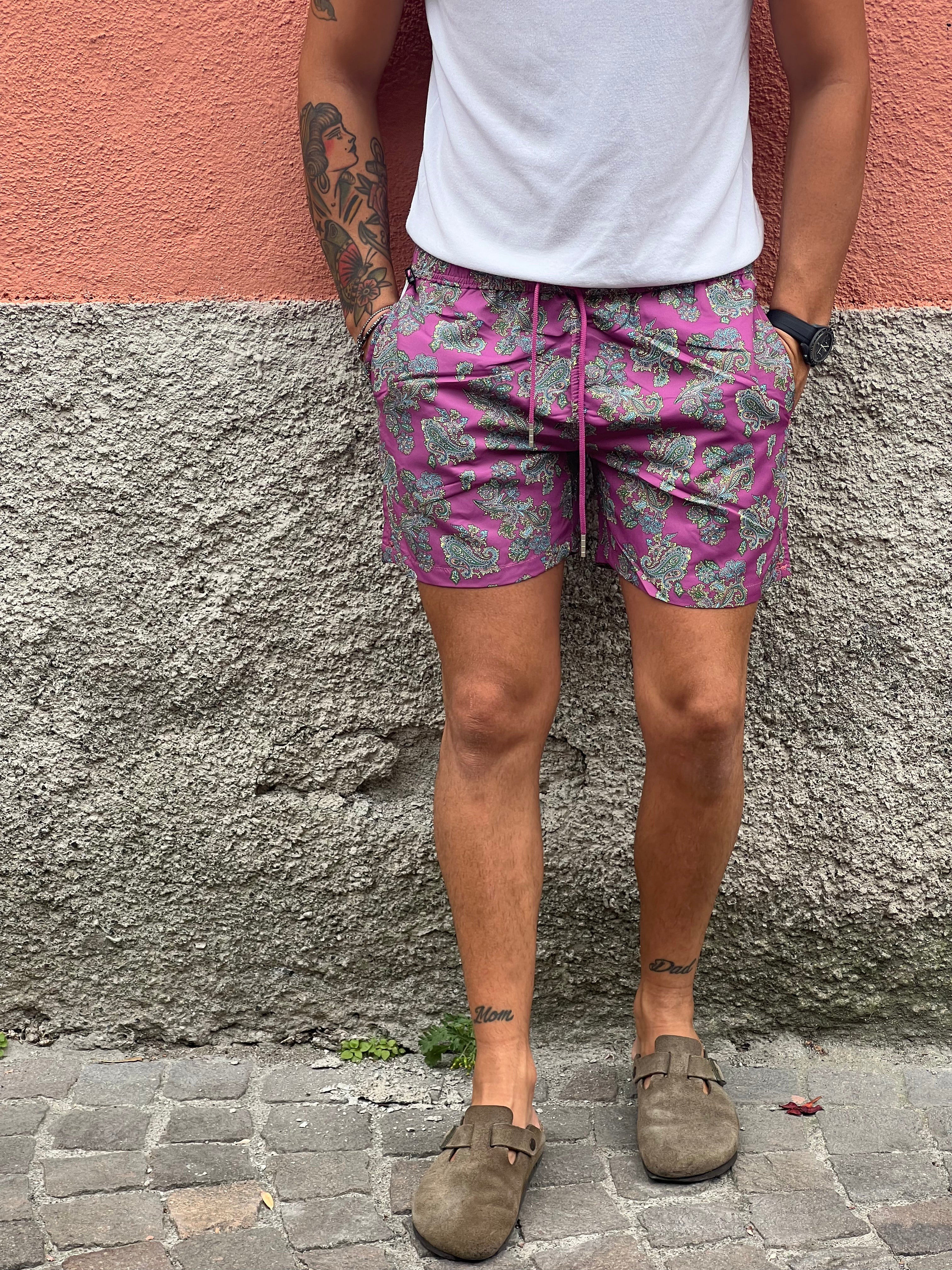Costume shorts cashmere rosa