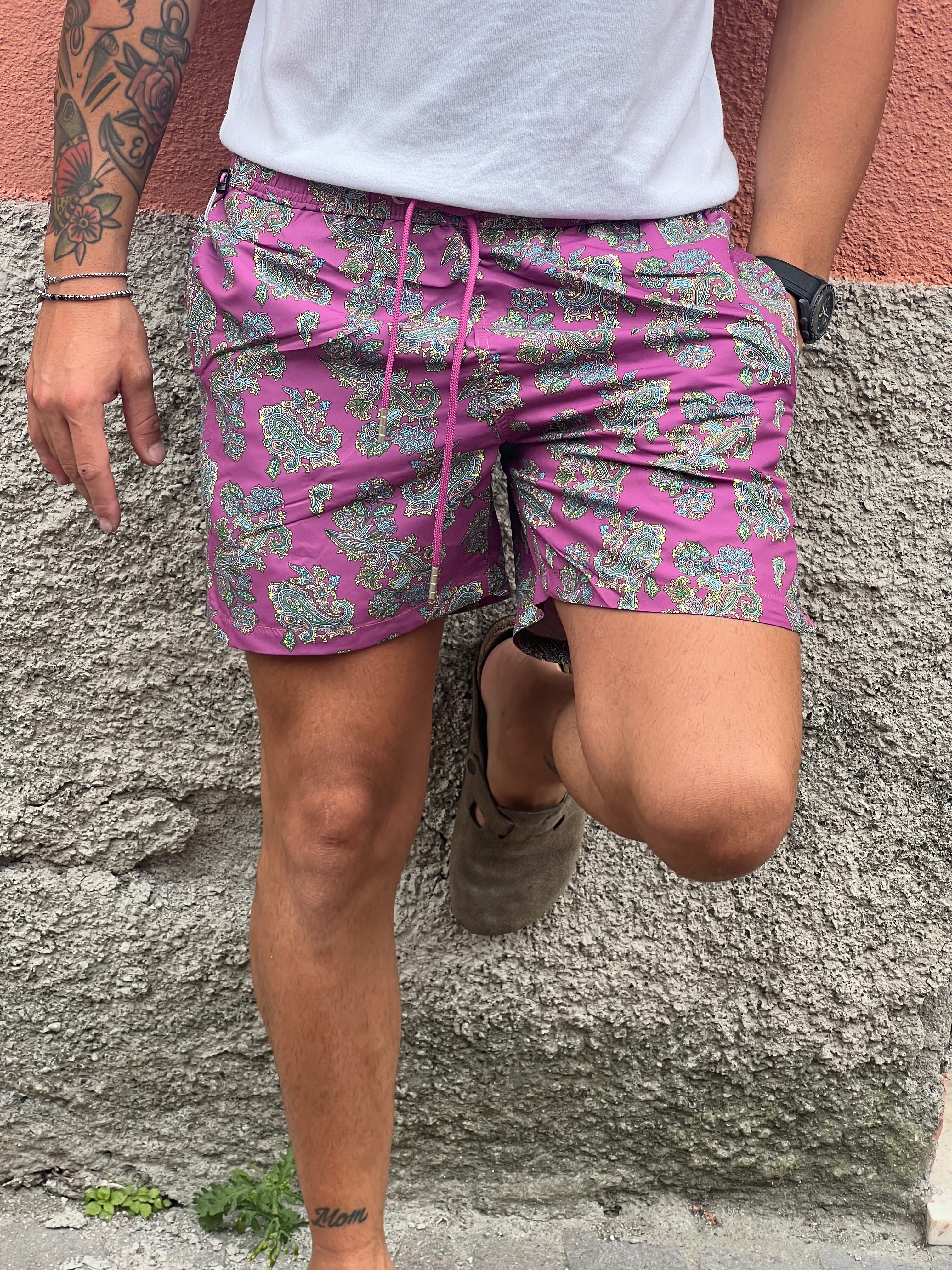Costume shorts cashmere rosa