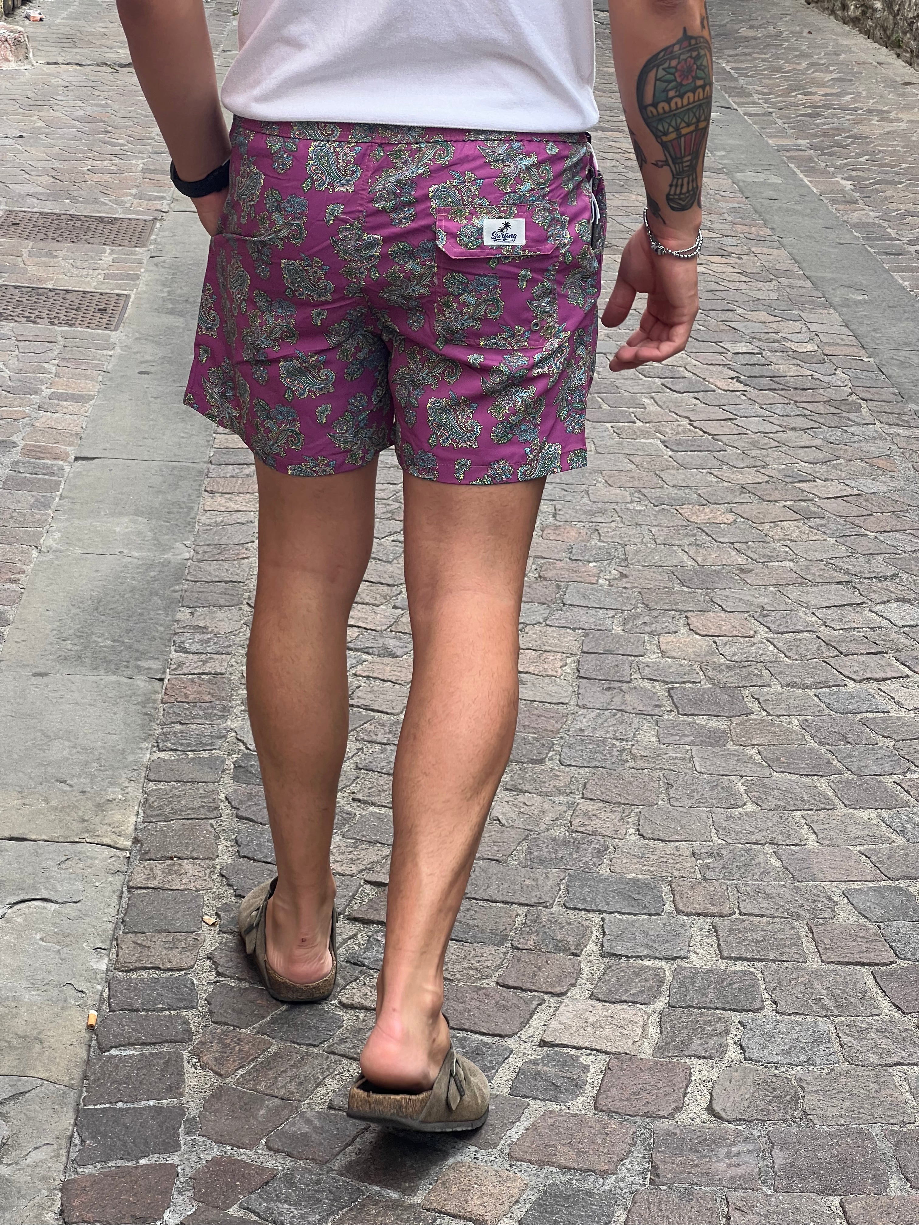 Costume shorts cashmere rosa