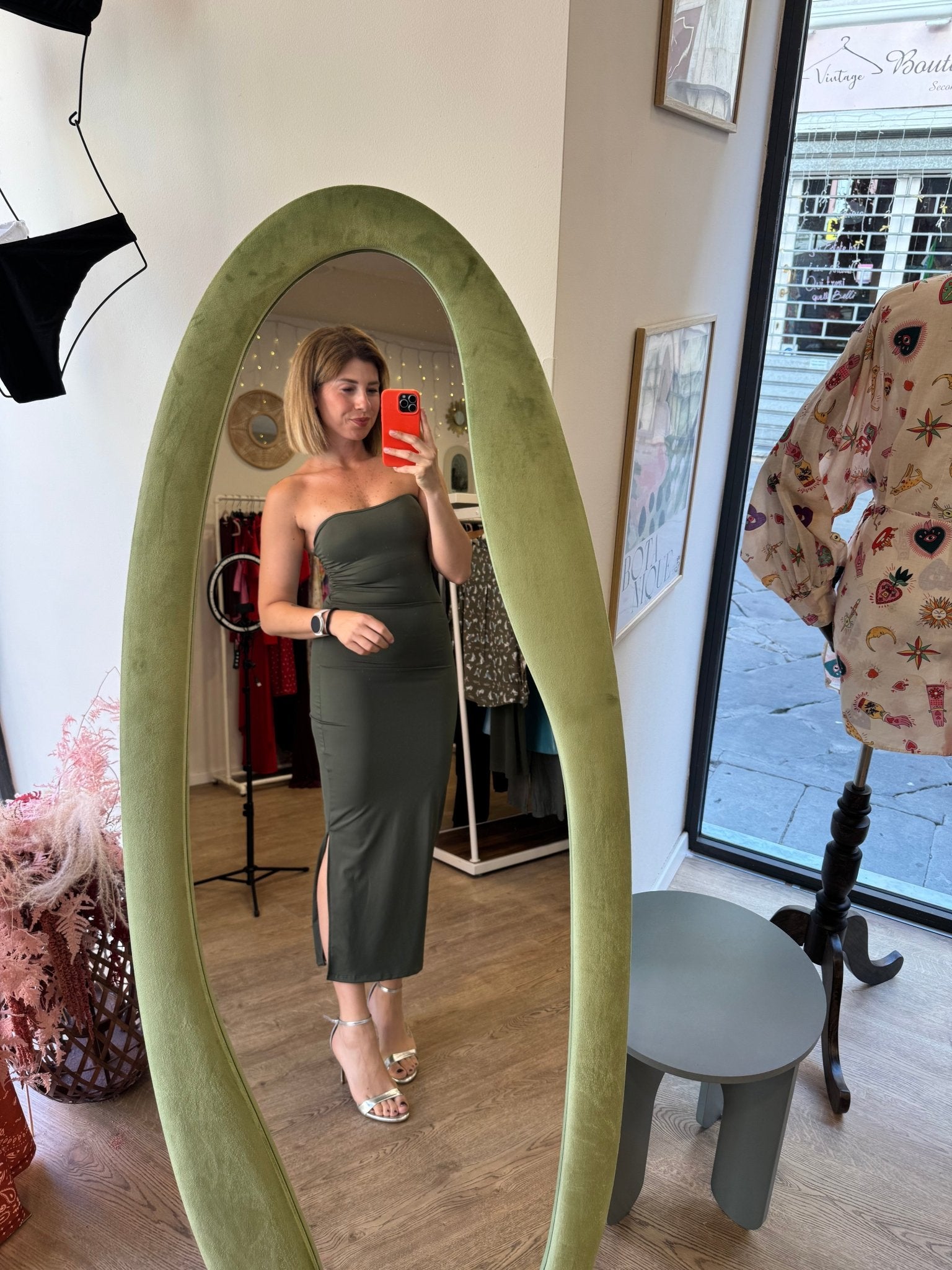 Abito Kim senza spalline con coppe - G.Glamour