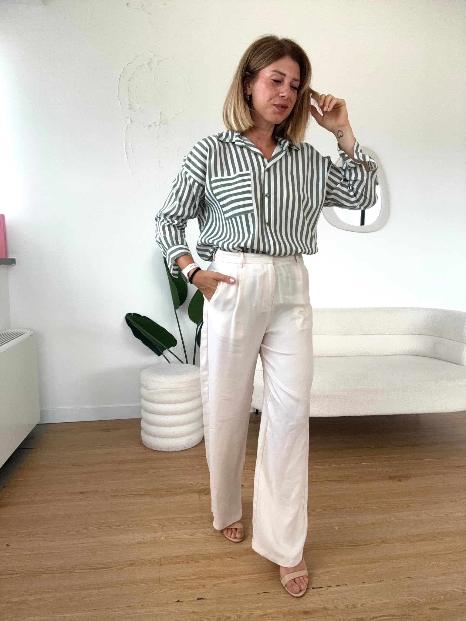 Camicia a righe over - G.Glamour