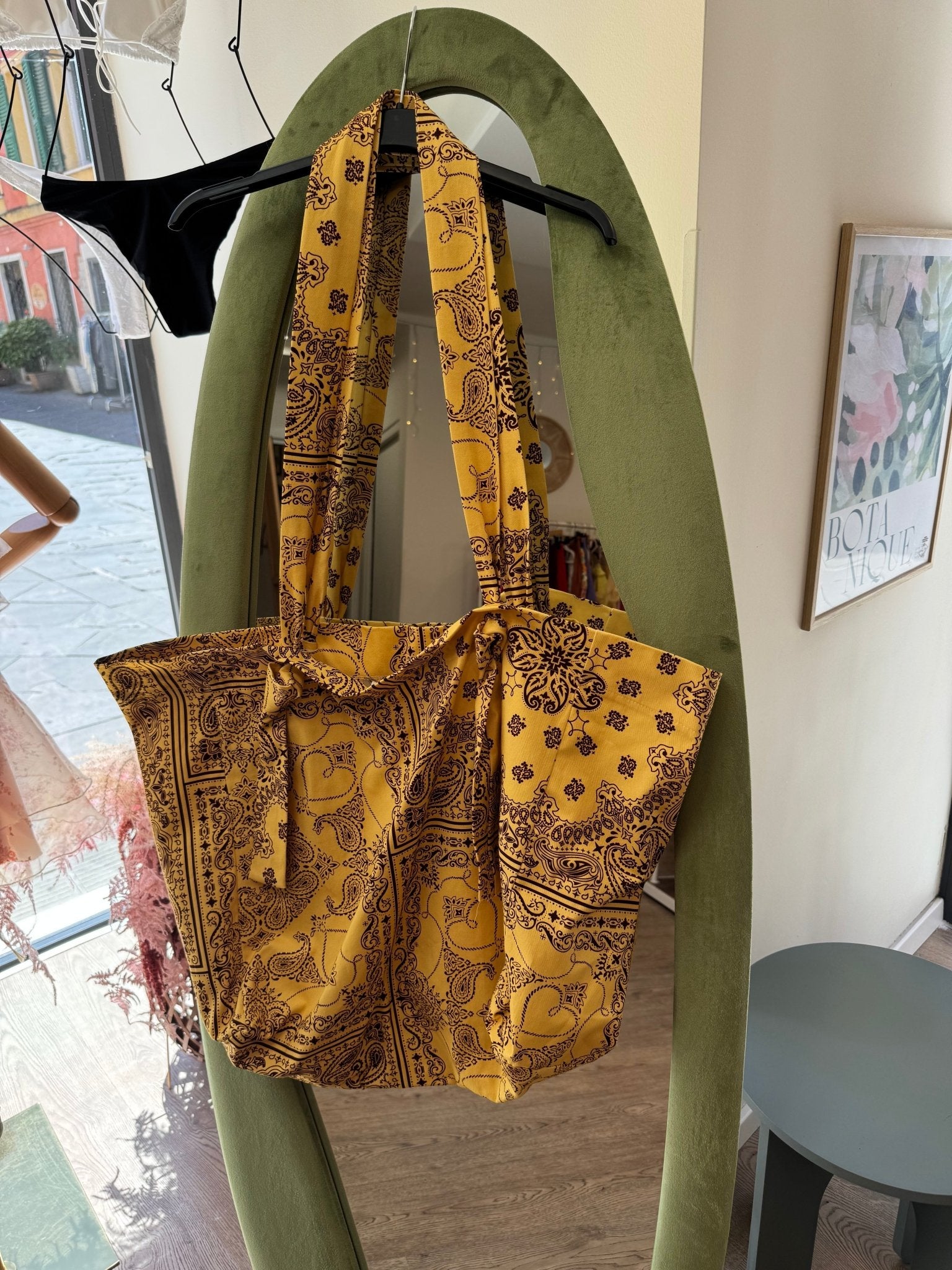 Maxi bag stampa bandana by Lumina - G.Glamour