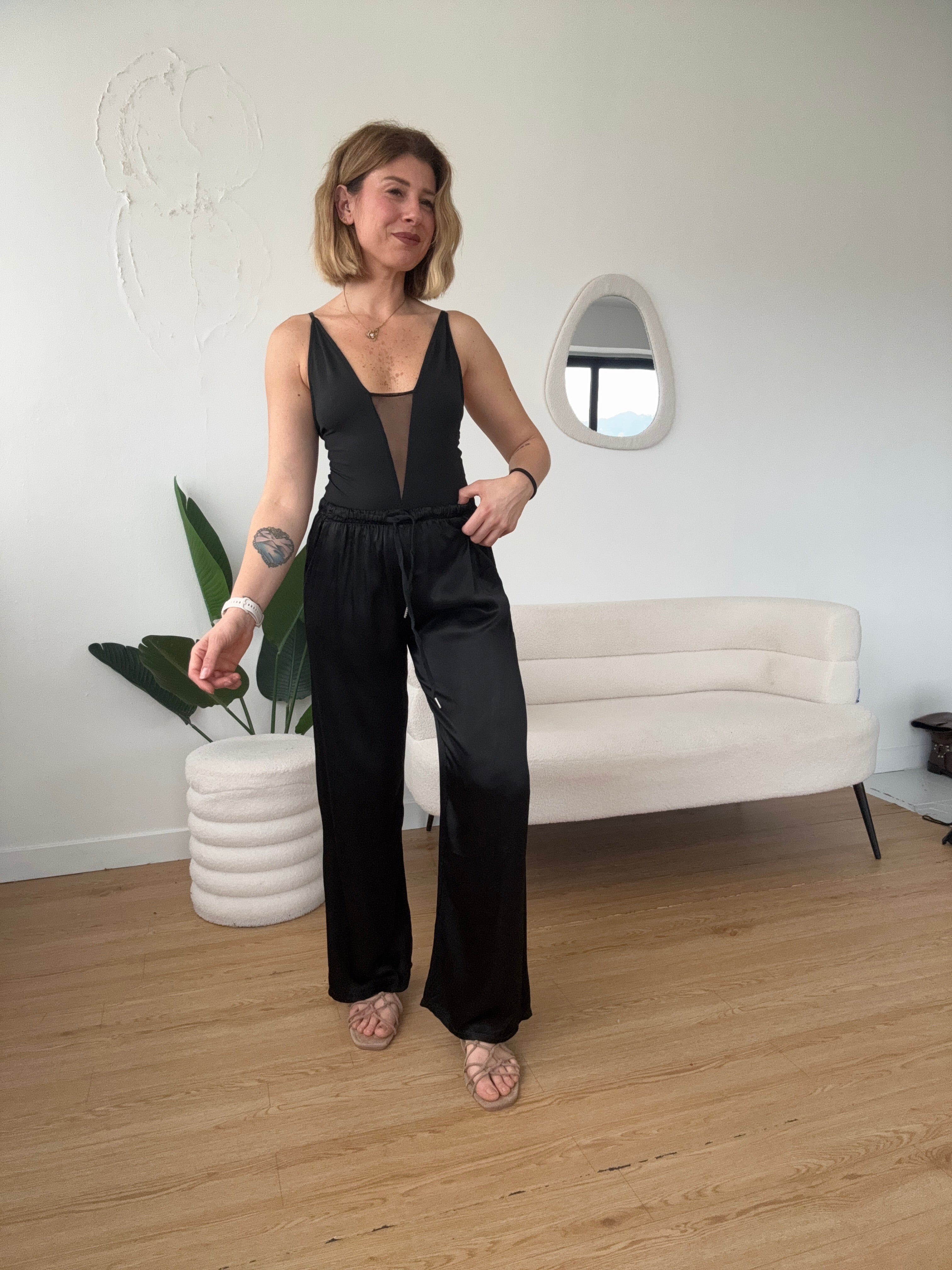 Pantalaccio effetto seta