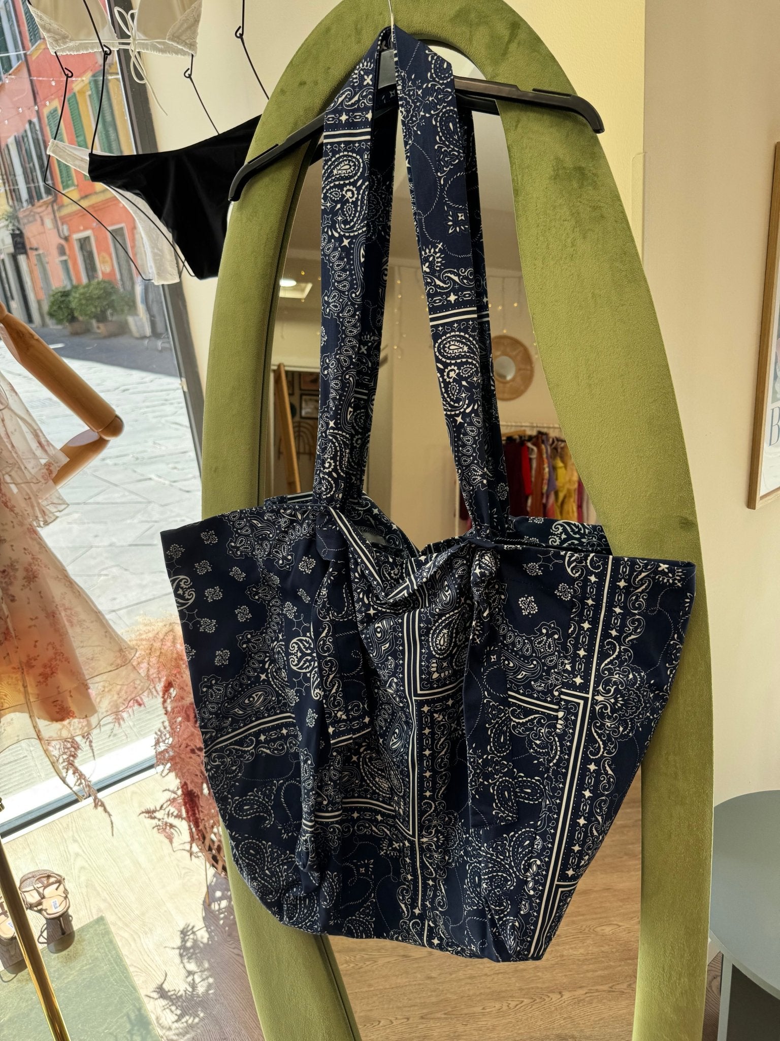 Maxi bag stampa bandana by Lumina - G.Glamour