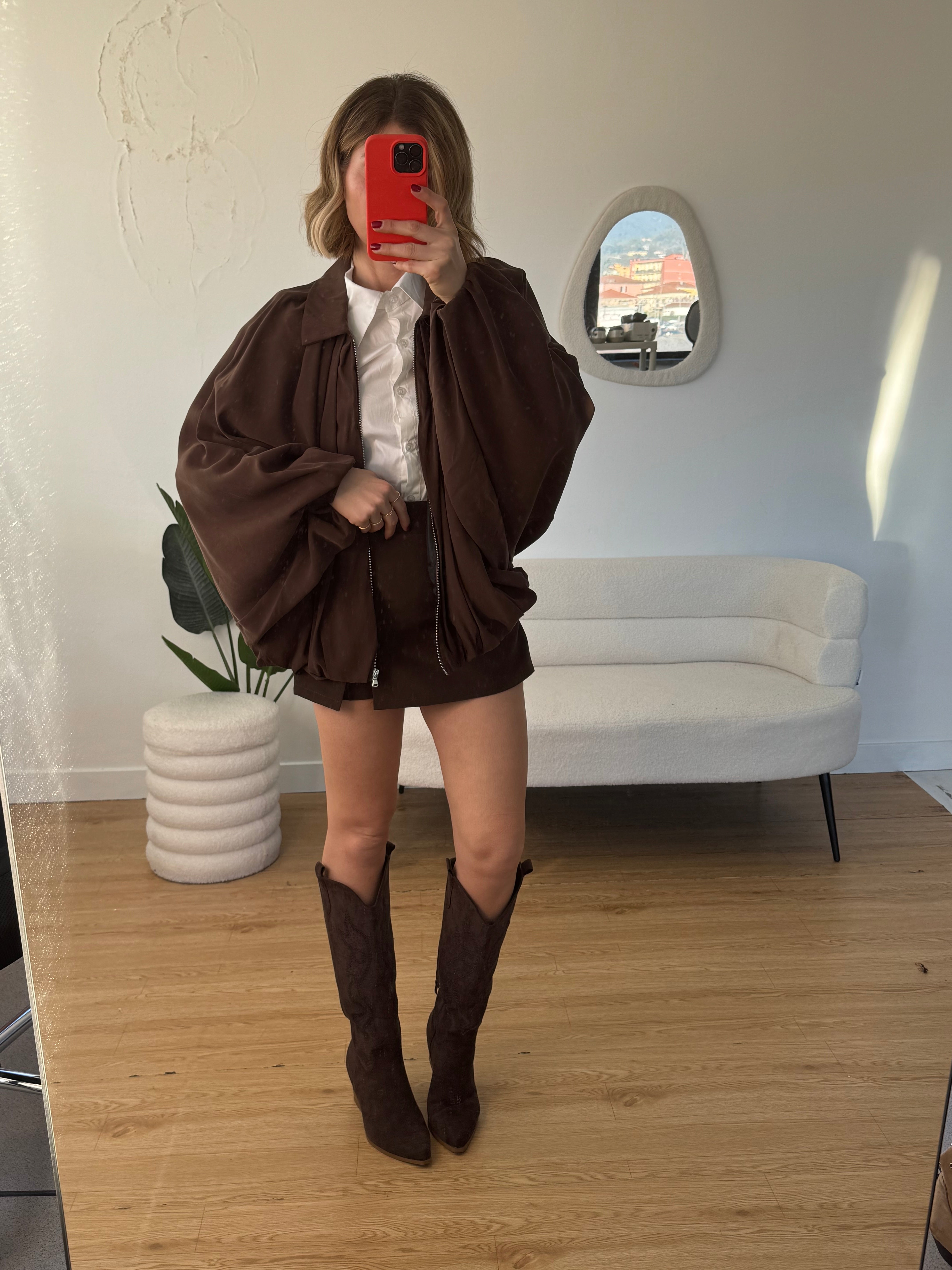 Giacca manica a pipistrello