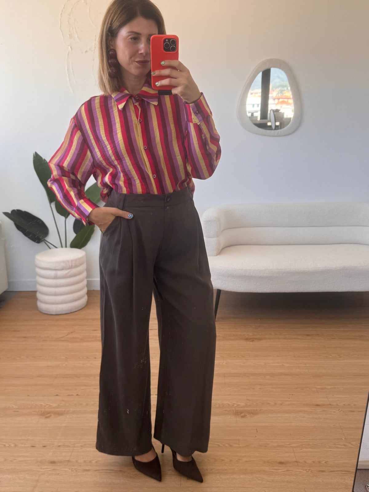 Camicia a righe morbida - GGlam