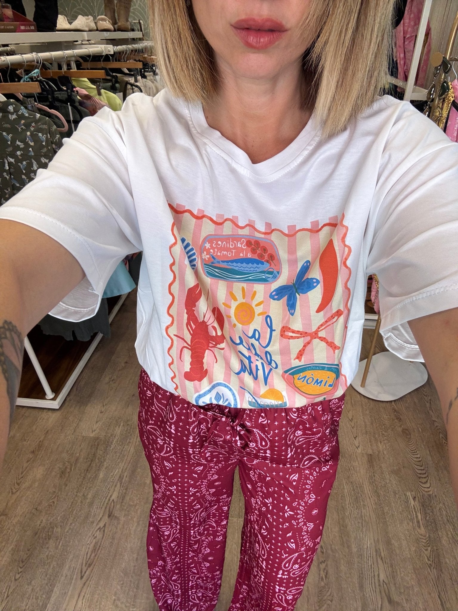 T-shirt Aragosta - G.Glamour