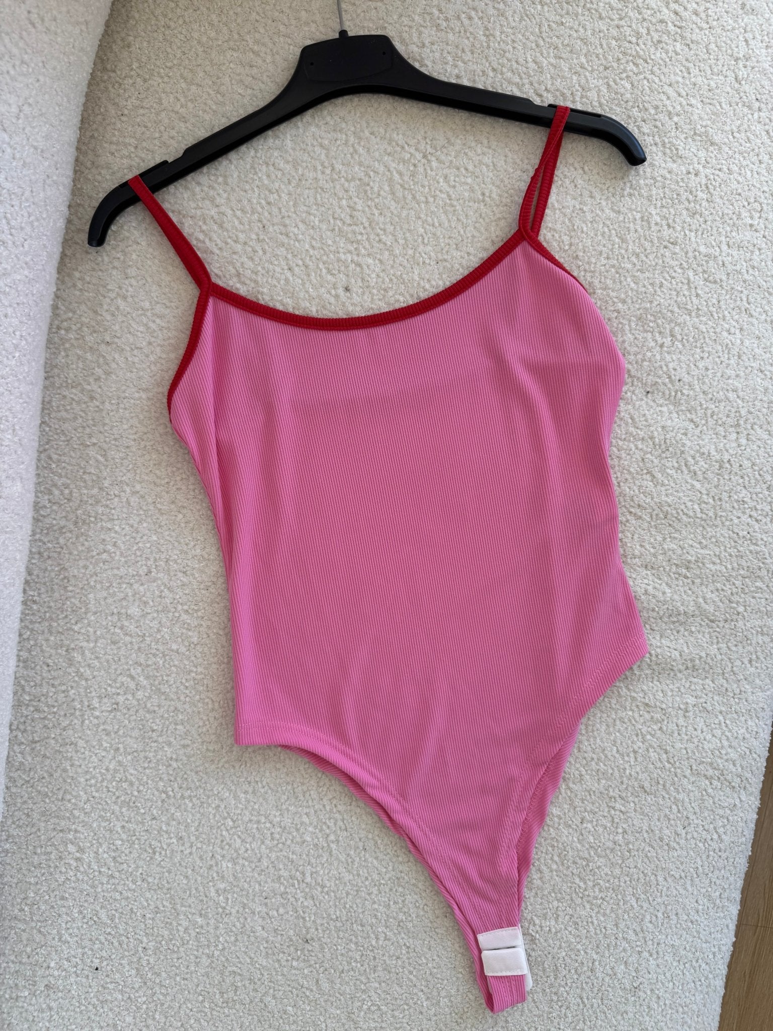 Body costine con bordi a contrasto - G.Glamour