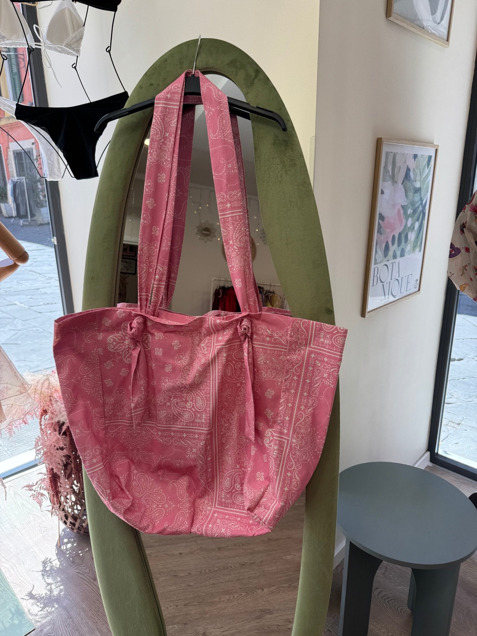 Maxi bag stampa bandana by Lumina - G.Glamour