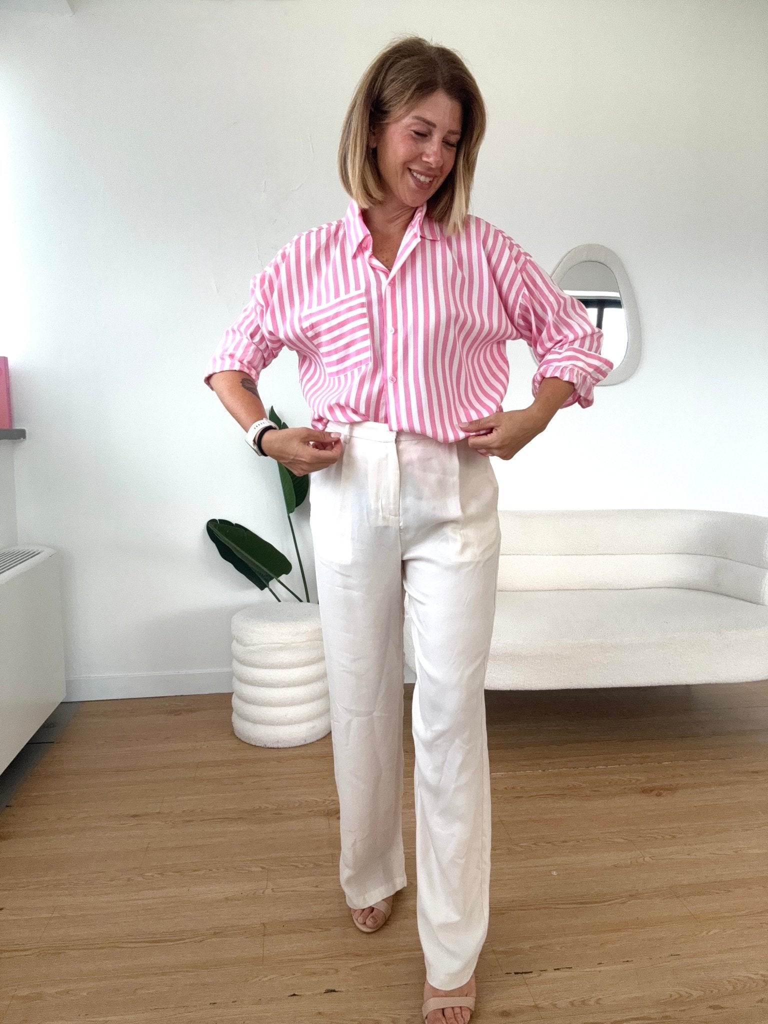 Camicia a righe over - G.Glamour