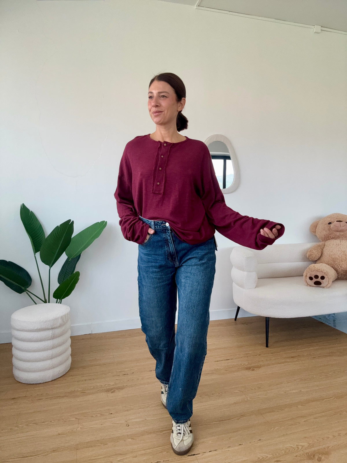 Jeans barrel basic