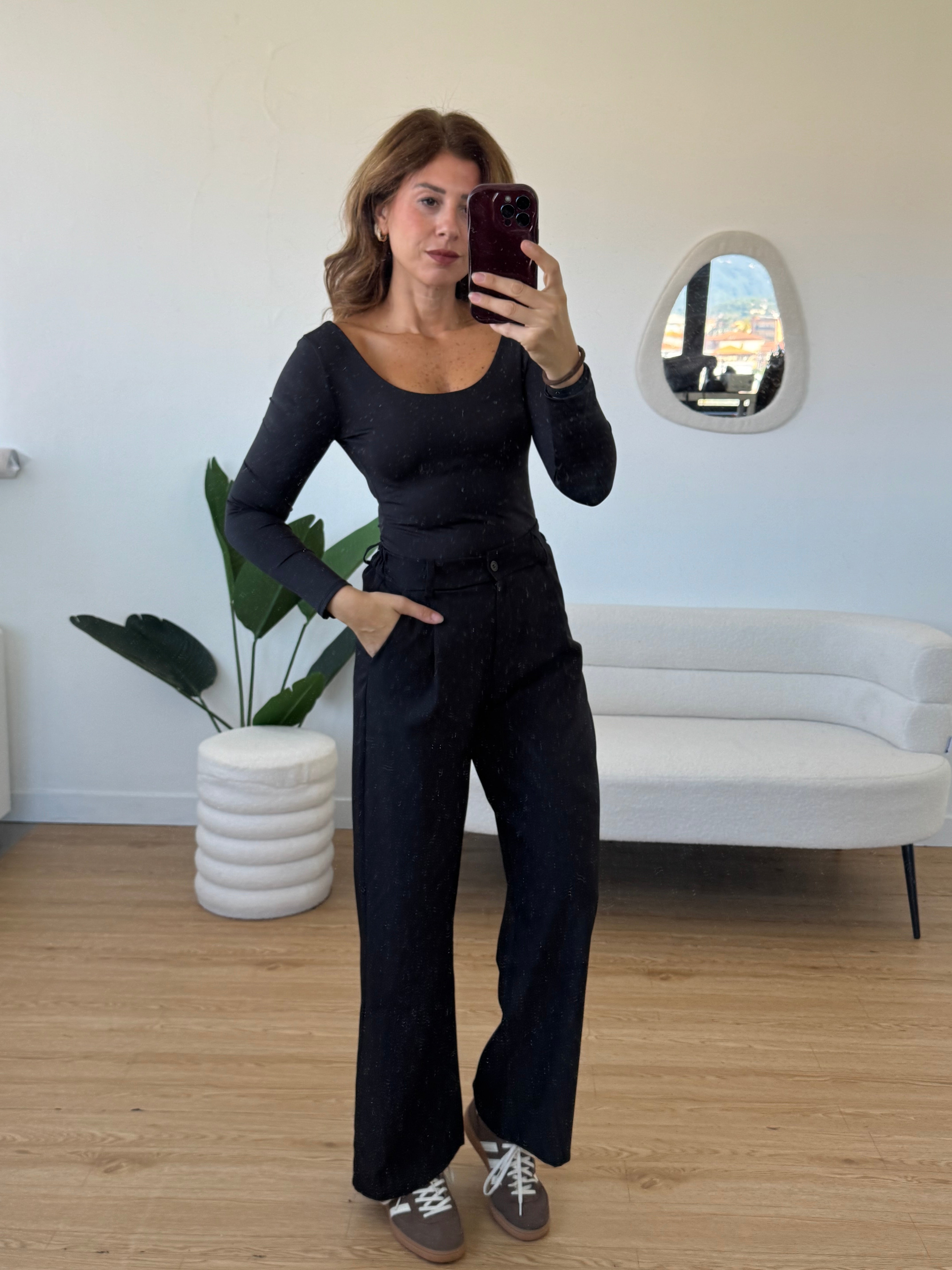 Body basic manica lunga